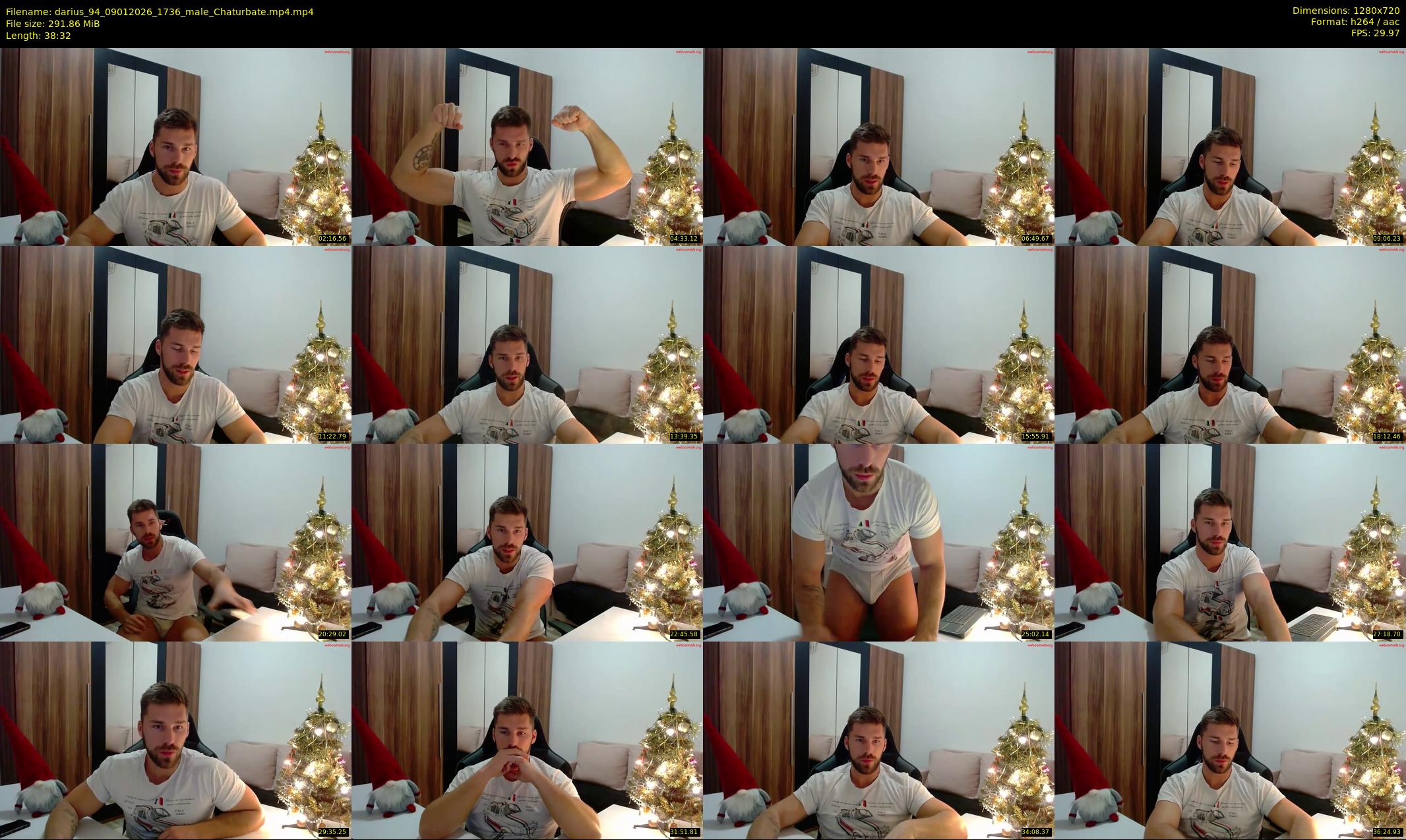 darius_94 — 39 minute Chaturbate male cam show recording, 720p, Jan 9, 2026