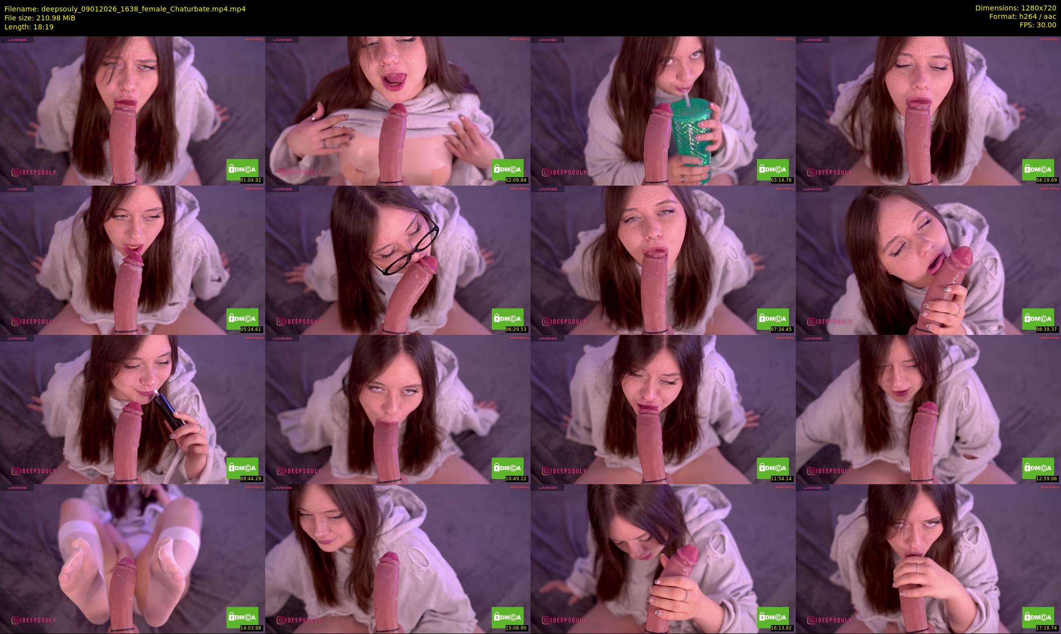deepsouly — 19 minute Chaturbate female cam show recording, 720p, Jan 9, 2026