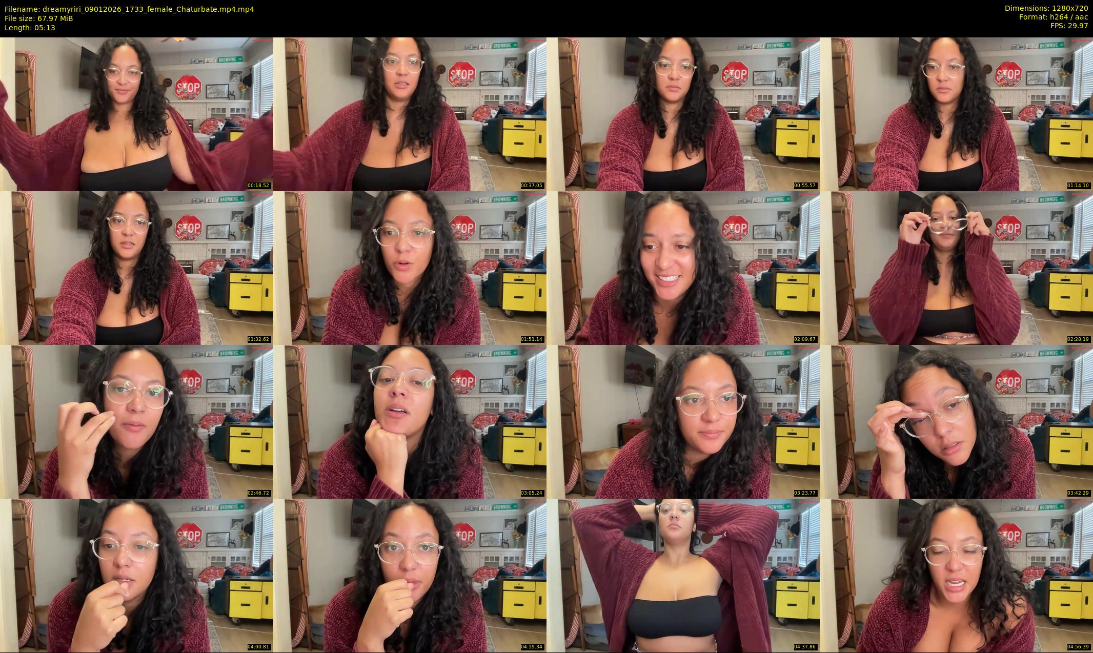 dreamyriri — 6 minute Chaturbate female cam show recording, 720p, Jan 9, 2026