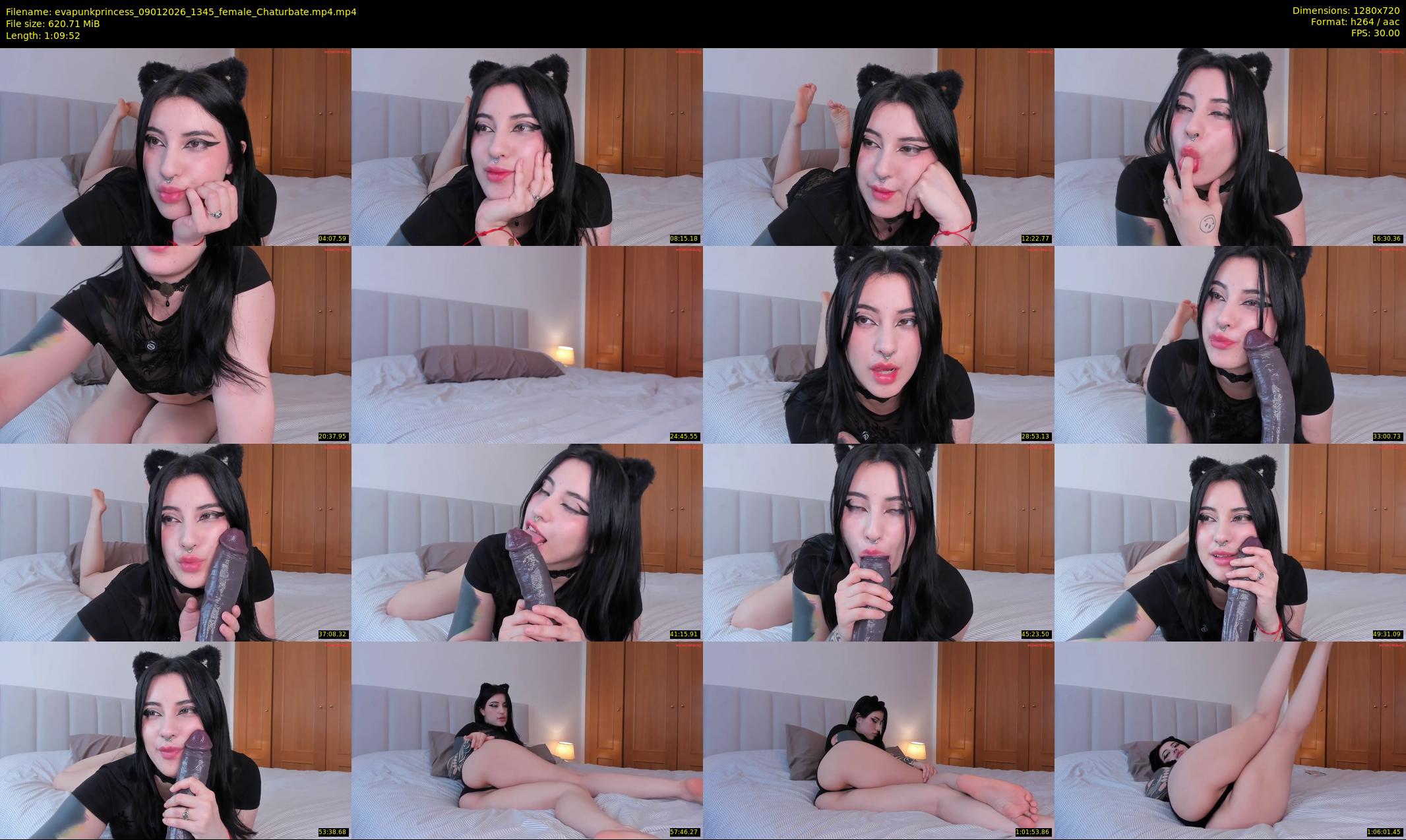 evapunkprincess — 70 minute Chaturbate female cam show recording, 720p, Jan 9, 2026