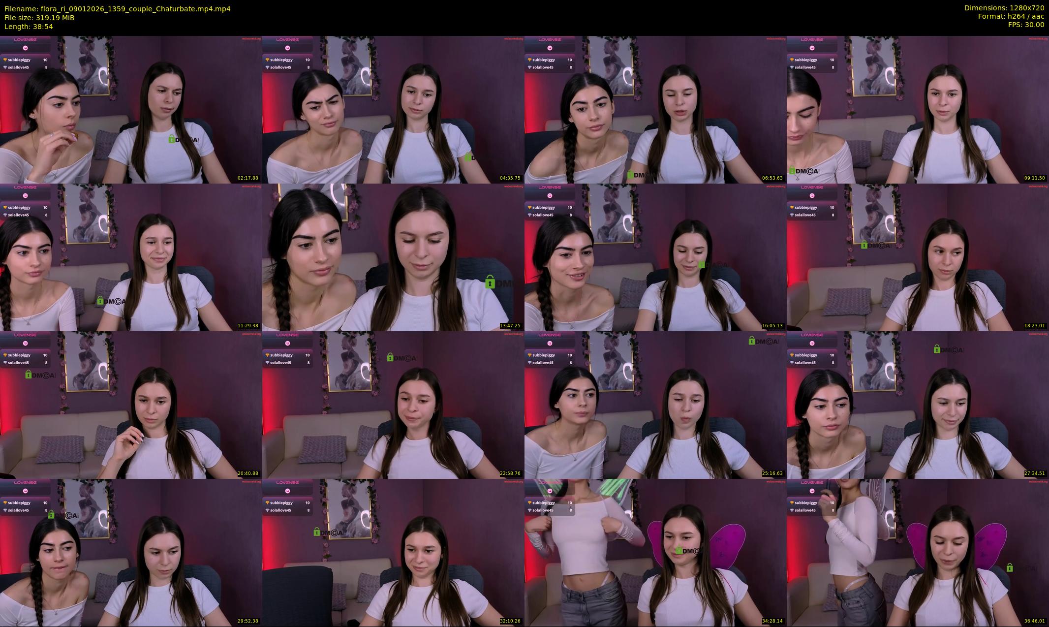 flora_ri — 39 minute Chaturbate female cam show recording, 720p, Jan 9, 2026