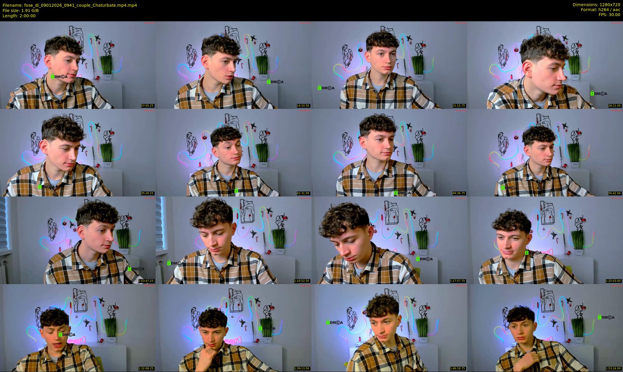 fose_di — 120 minute Chaturbate male cam show recording, 720p, Jan 9, 2026