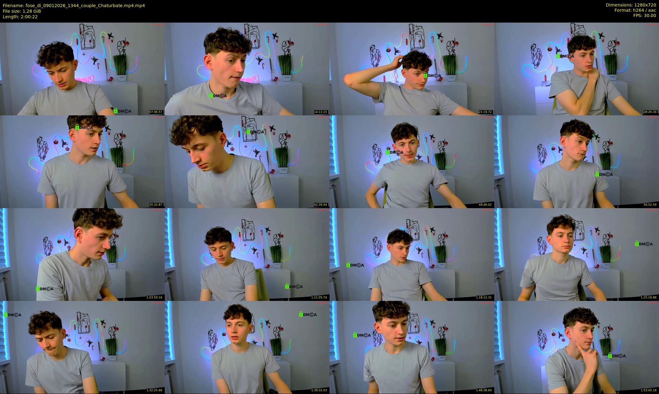 fose_di — 121 minute Chaturbate male cam show recording, 720p, Jan 9, 2026