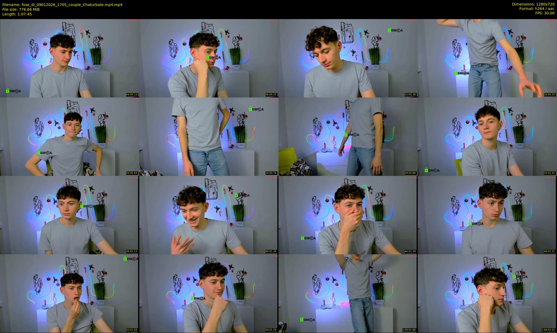 fose_di — 68 minute Chaturbate male cam show recording, 720p, Jan 9, 2026