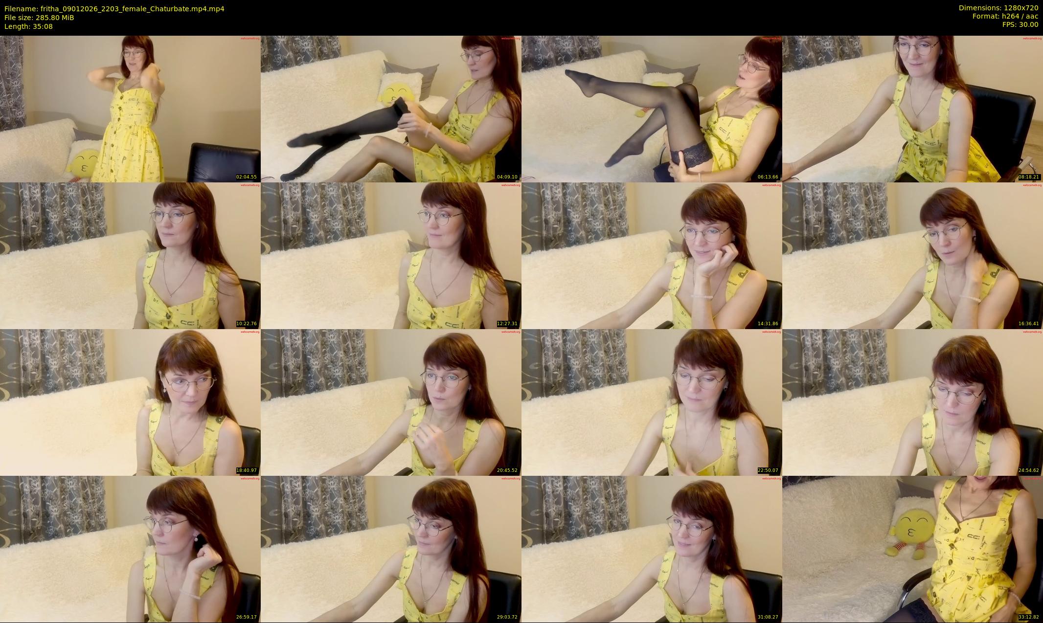 fritha — 36 minute Chaturbate female cam show recording, 720p, Jan 9, 2026