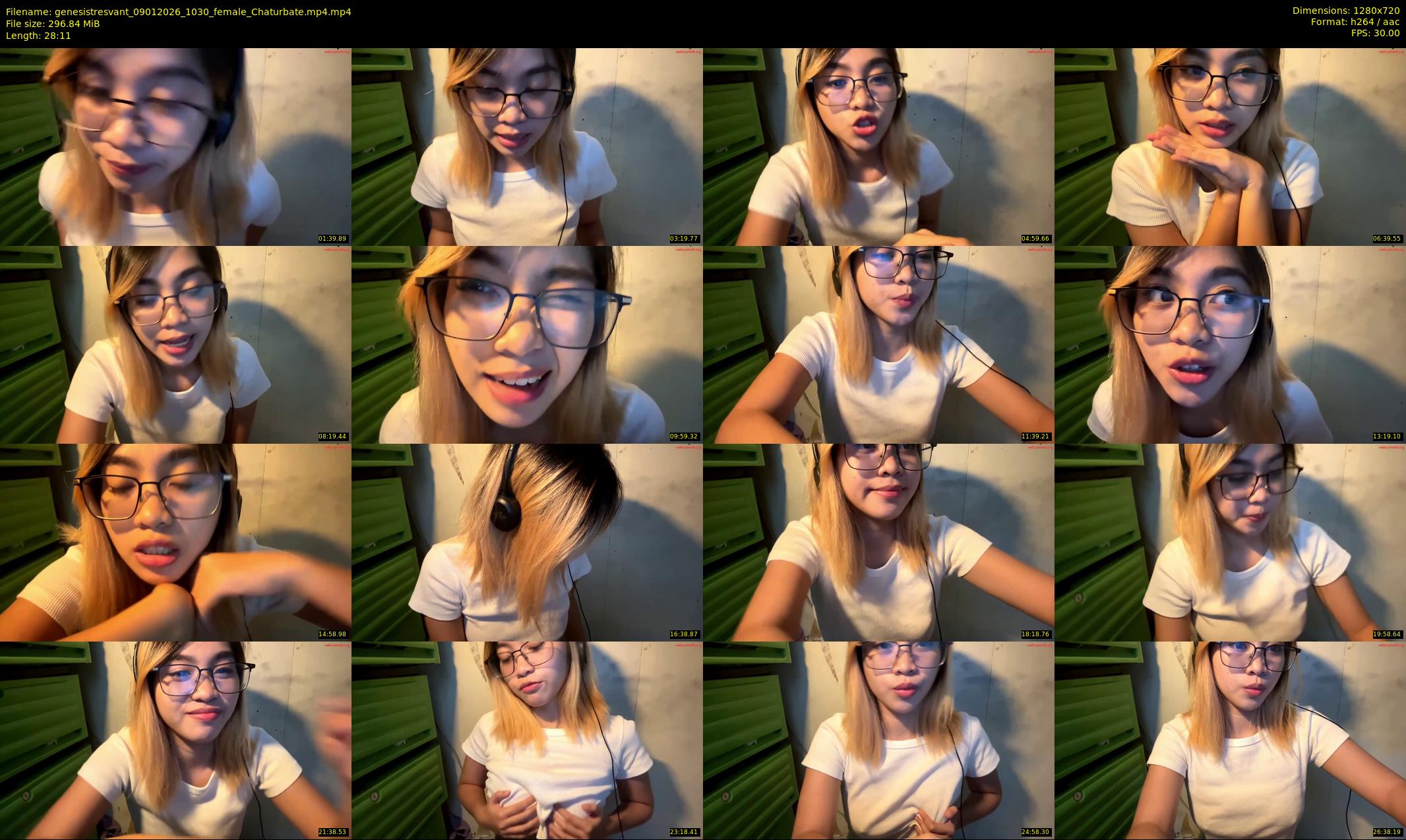 genesistresvant — 29 minute Chaturbate female cam show recording, 720p, Jan 9, 2026