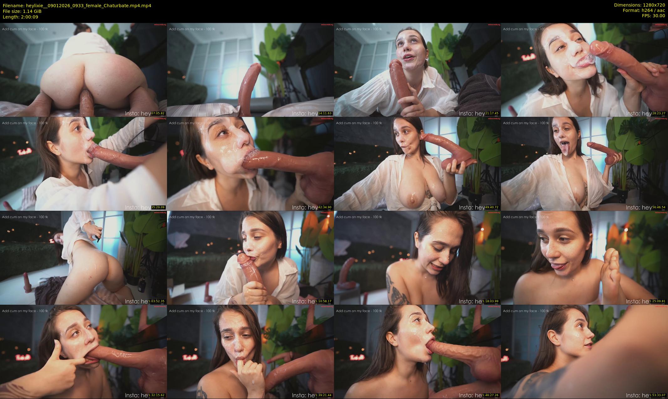 heylixie_ — 121 minute Chaturbate female cam show recording, 720p, Jan 9, 2026