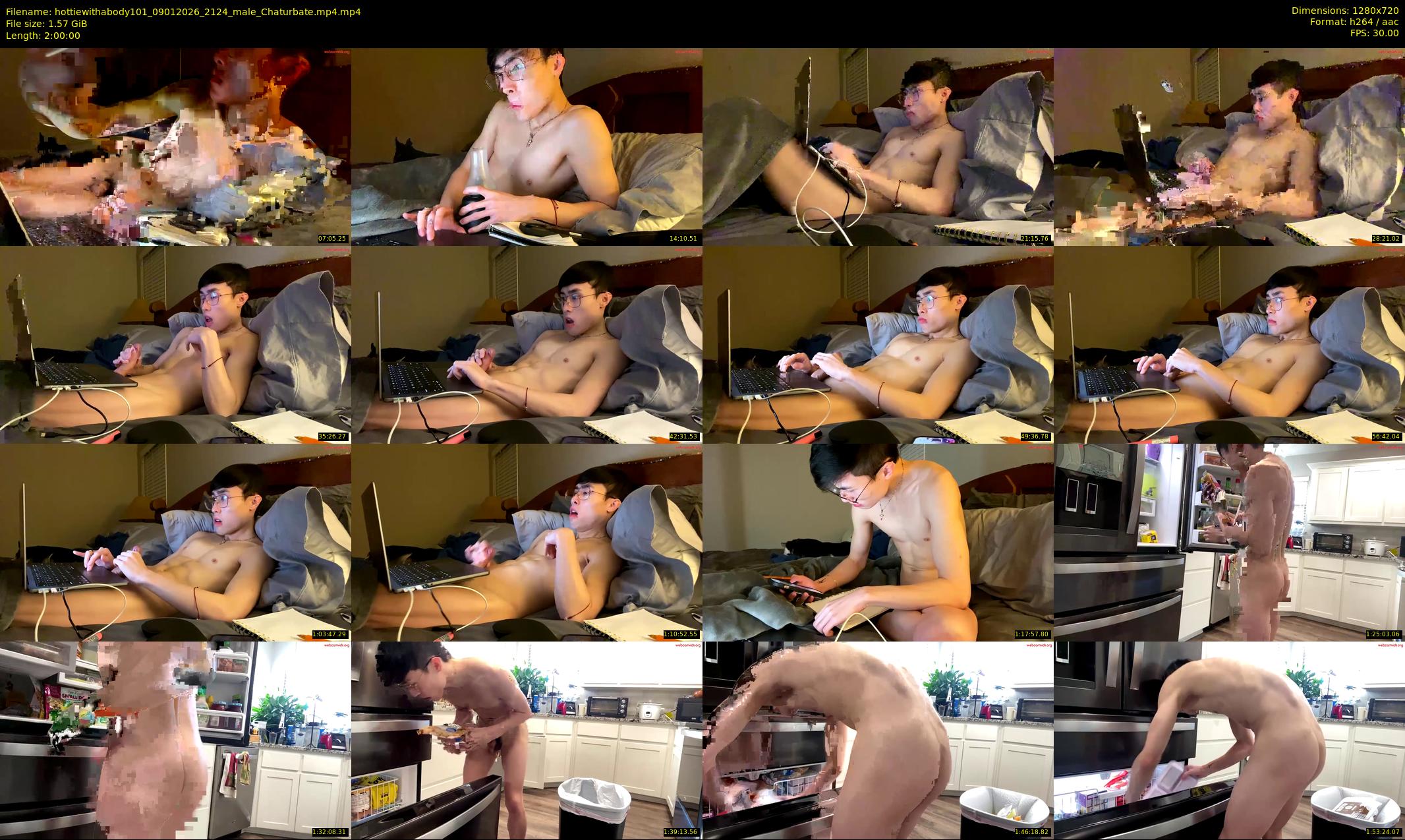 hottiewithabody101 — 120 minute Chaturbate male cam show recording, 720p, Jan 9, 2026