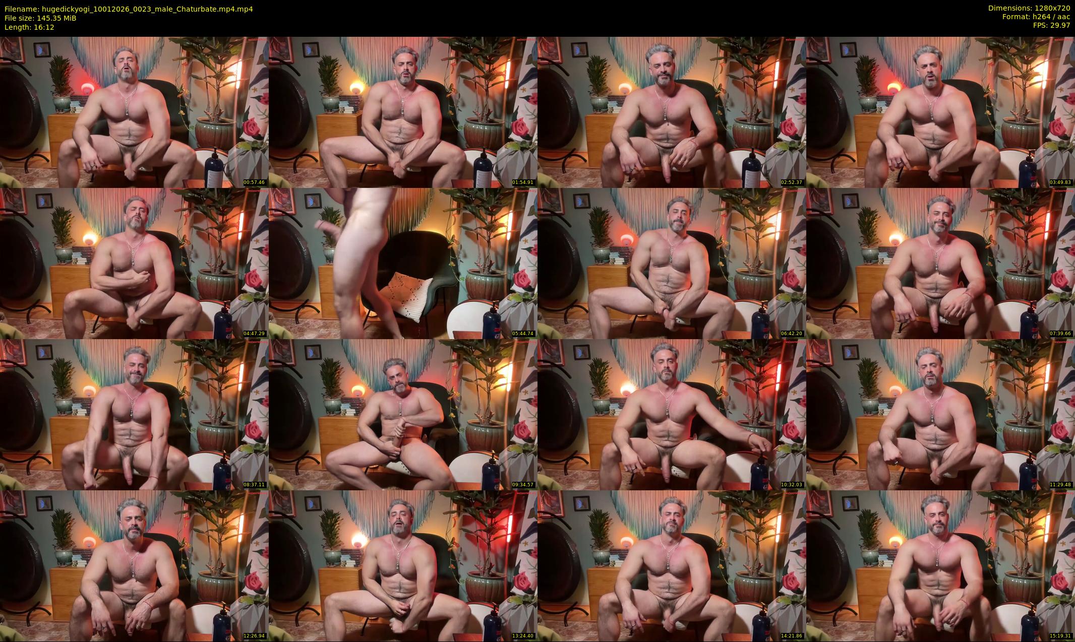 hugedickyogi — 17 minute Chaturbate male cam show recording, 720p, Jan 10, 2026