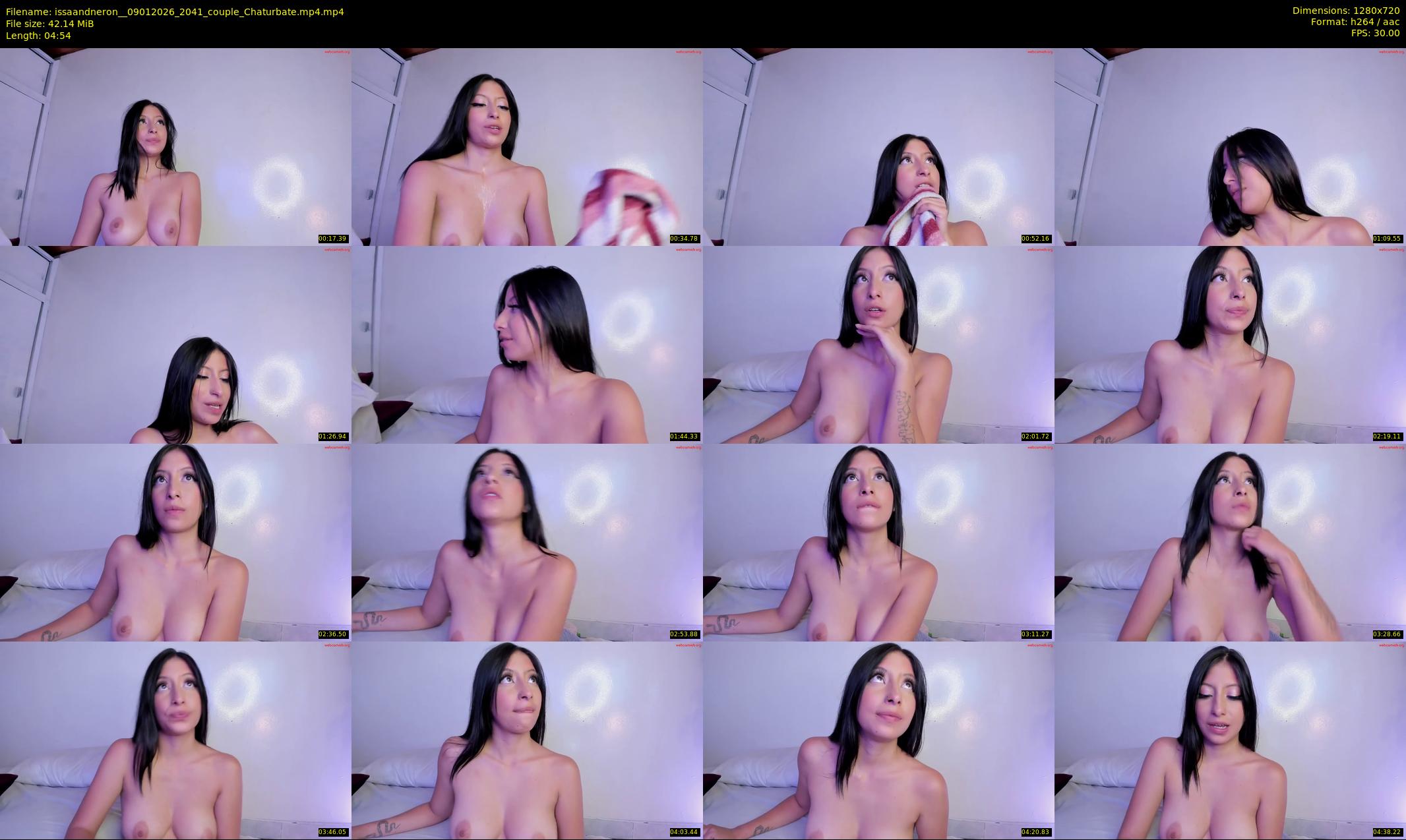 issaandneron_ — 5 minute Chaturbate couple cam show recording, 720p, Jan 9, 2026