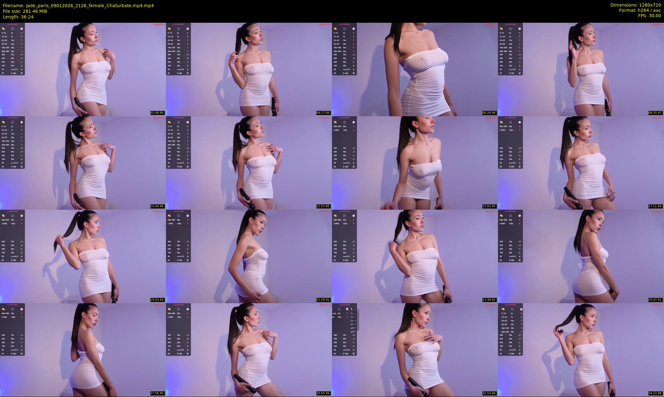 jade_paris — 37 minute Chaturbate female cam show recording, 720p, Jan 9, 2026