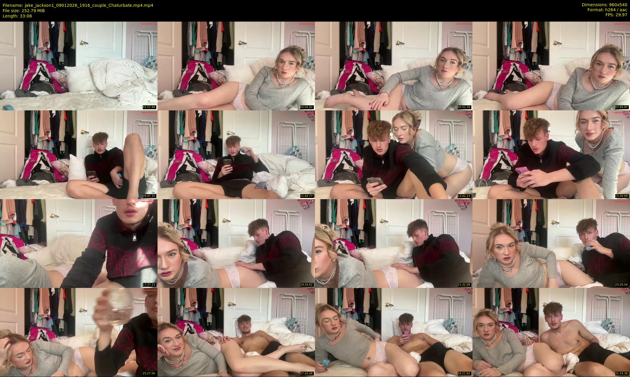 jake_jackson1 — 34 minute Chaturbate male cam show recording, 480p, Jan 9, 2026