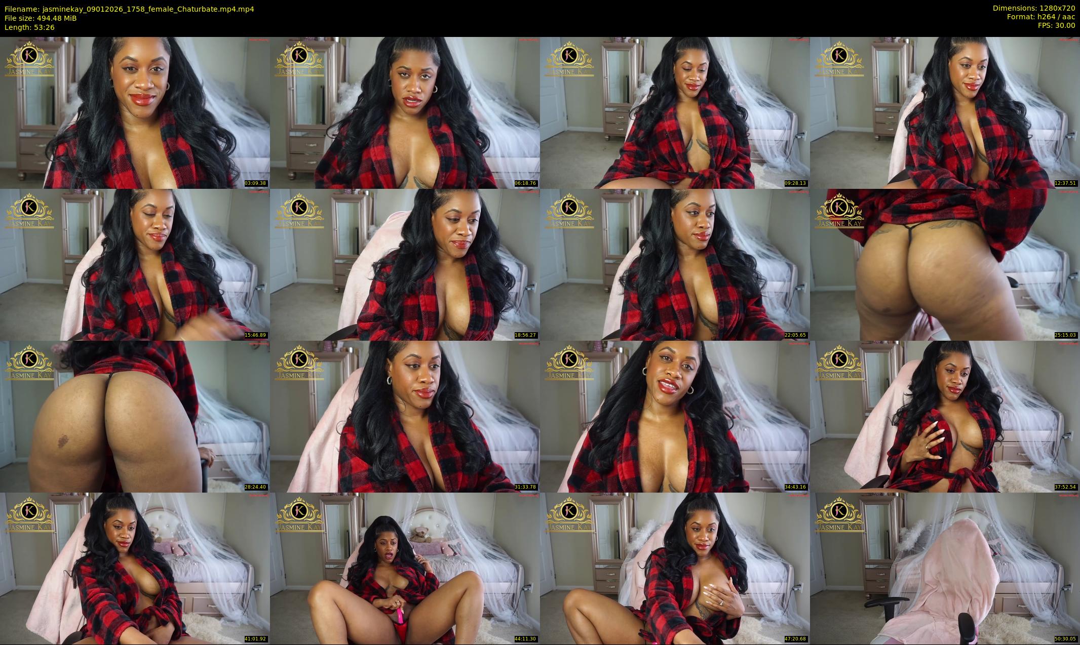 jasminekay — 54 minute Chaturbate female cam show recording, 720p, Jan 9, 2026