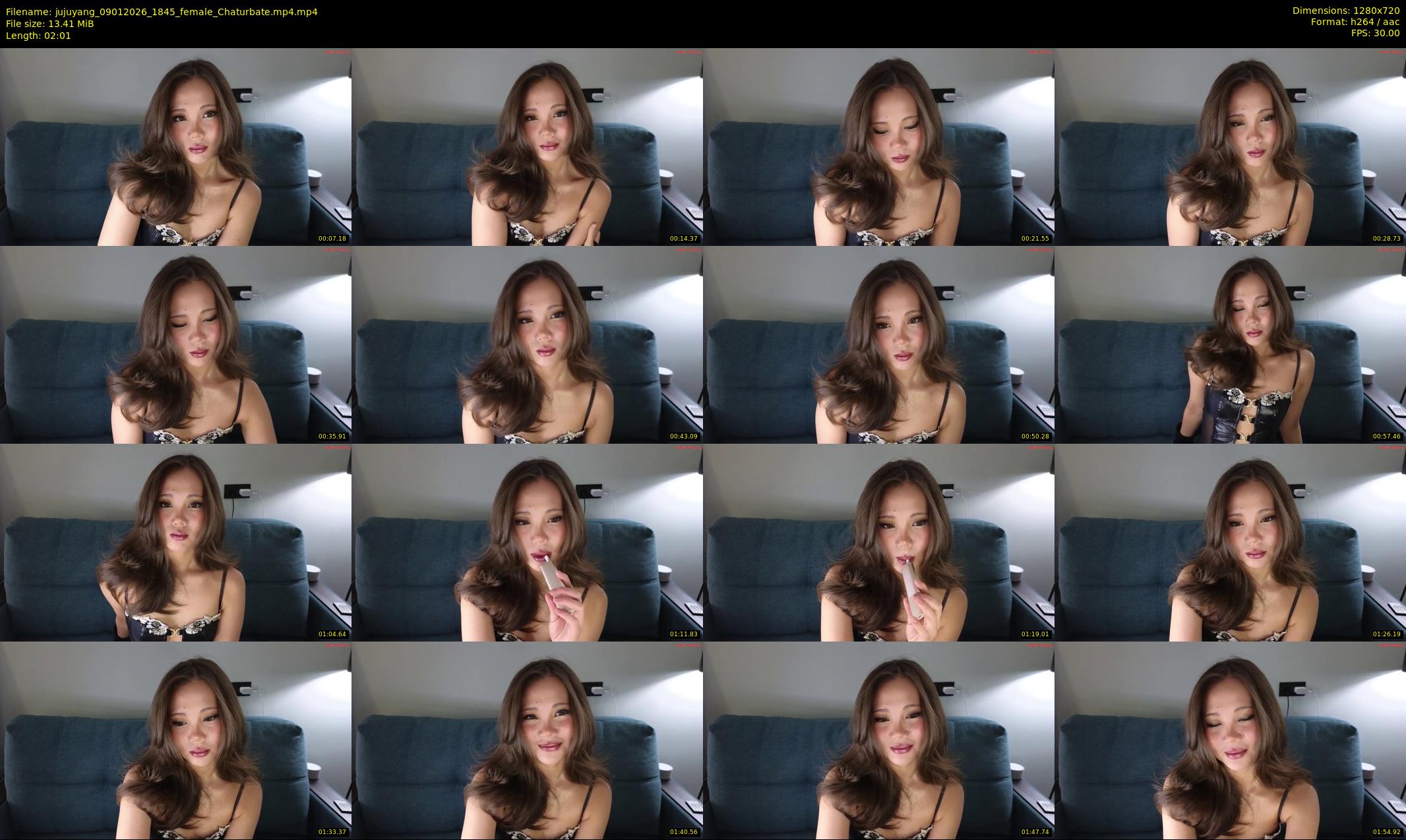 jujuyang — 3 minute Chaturbate female cam show recording, 720p, Jan 9, 2026