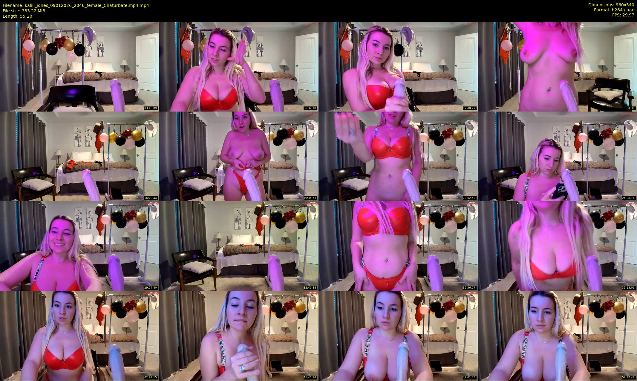 kaliii_jones — 56 minute Chaturbate female cam show recording, 480p, Jan 9, 2026