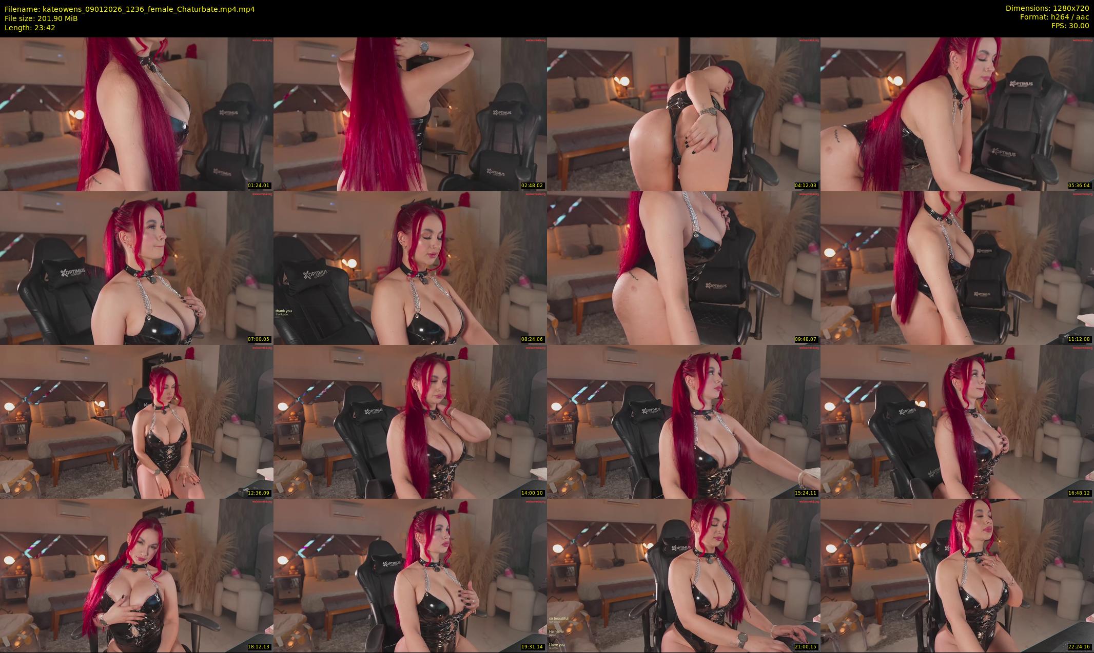 kateowens — 24 minute Chaturbate female cam show recording, 720p, Jan 9, 2026