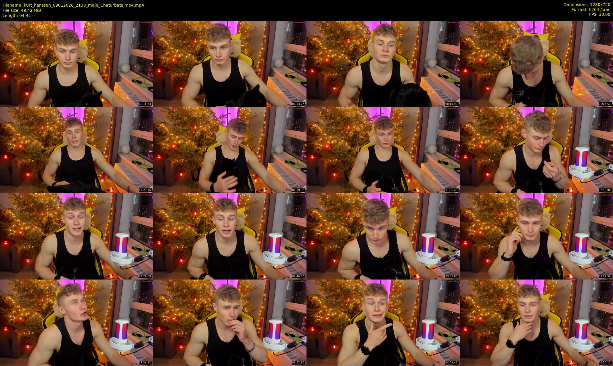 kurt_hanssen — 5 minute Chaturbate male cam show recording, 720p, Jan 9, 2026