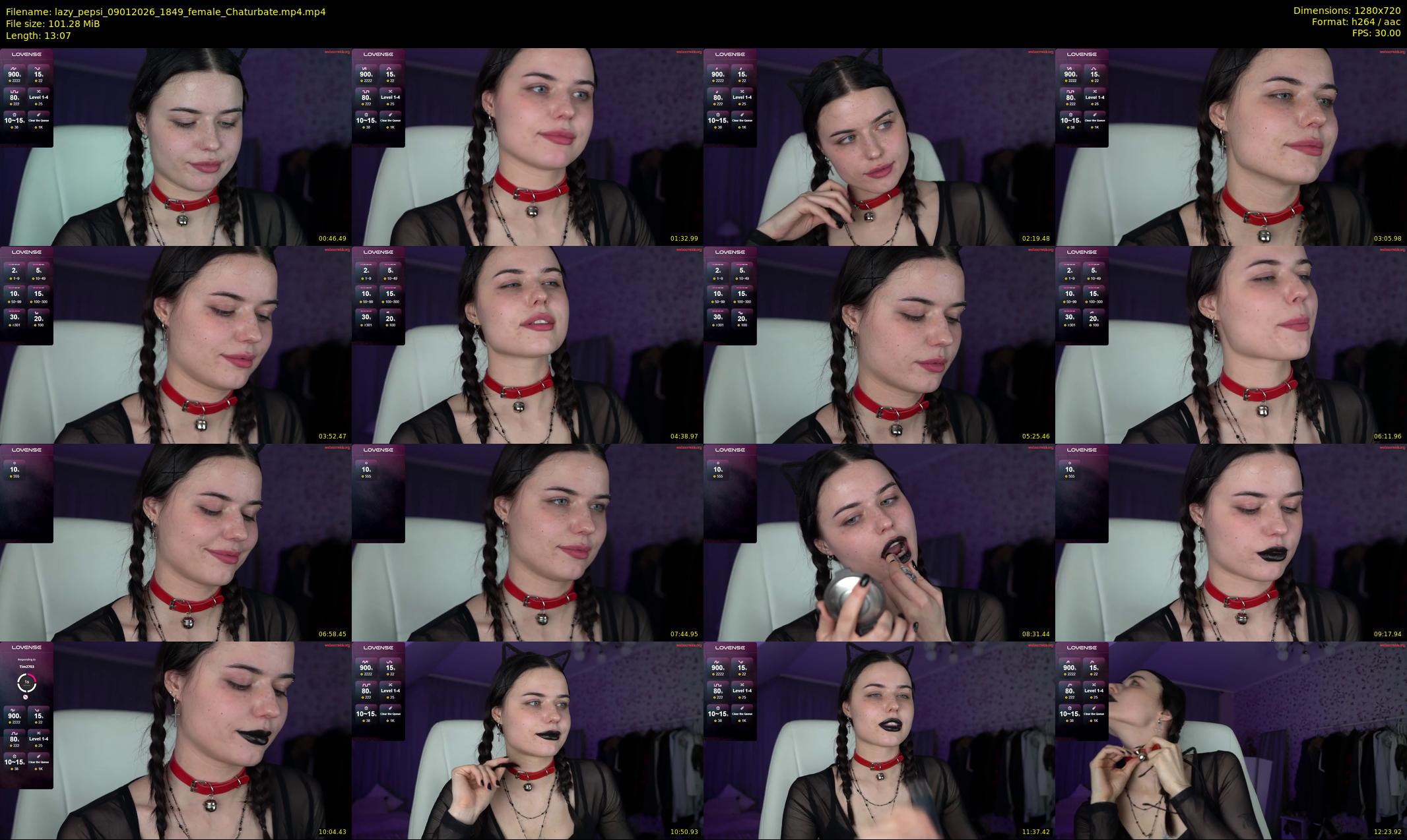 lazy_pepsi — 14 minute Chaturbate female cam show recording, 720p, Jan 9, 2026