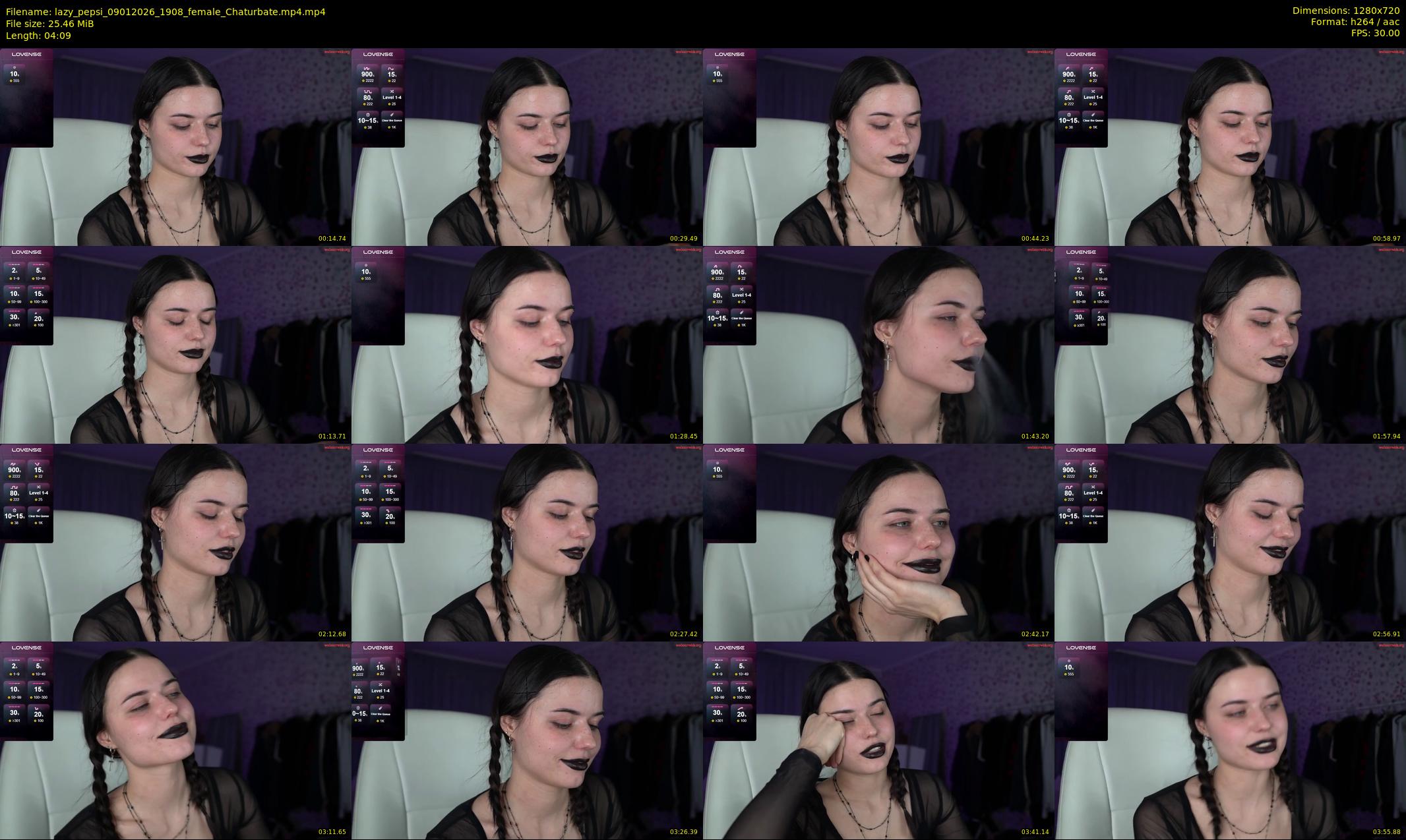 lazy_pepsi — 5 minute Chaturbate female cam show recording, 720p, Jan 9, 2026