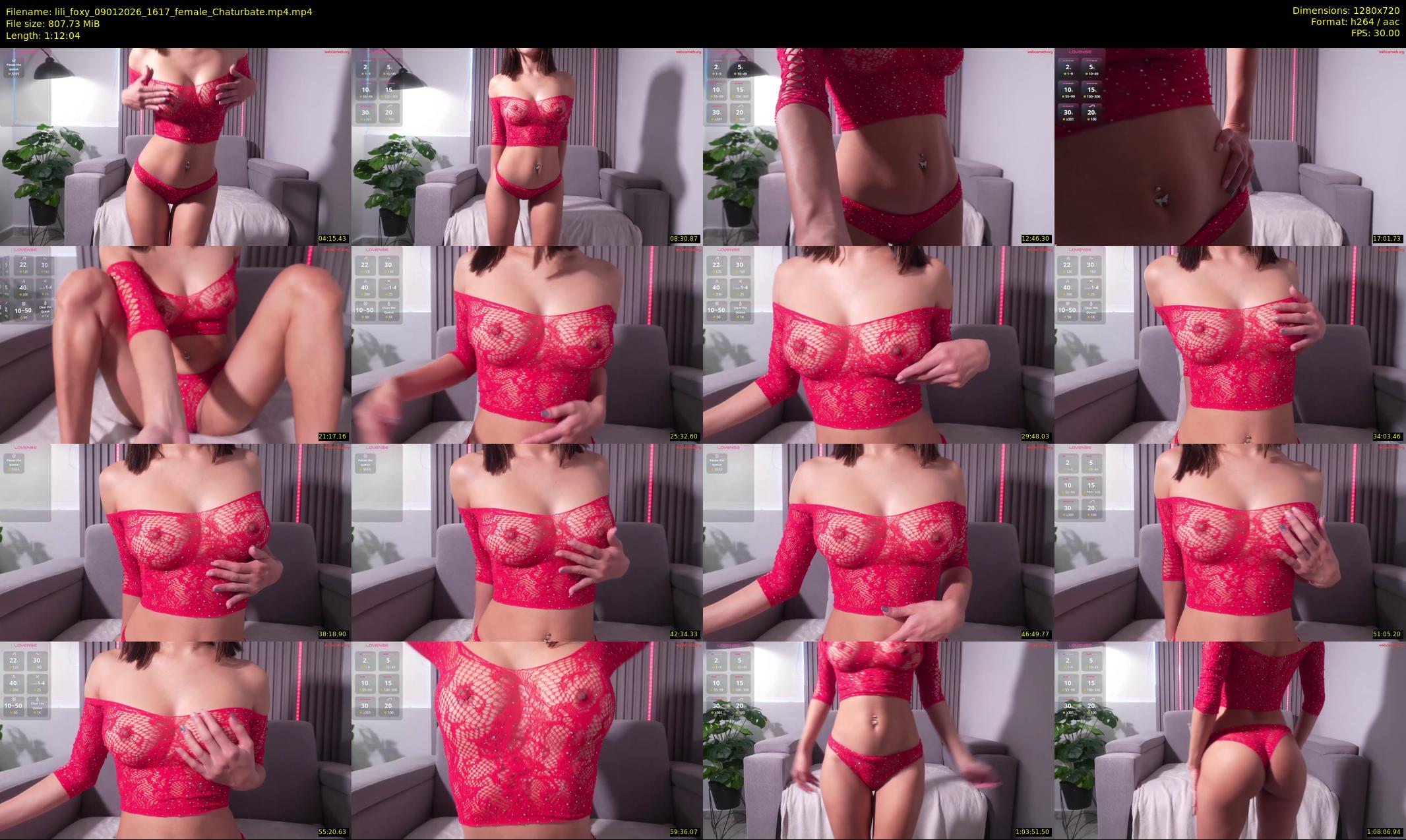 lili_foxy — 73 minute Chaturbate female cam show recording, 720p, Jan 9, 2026