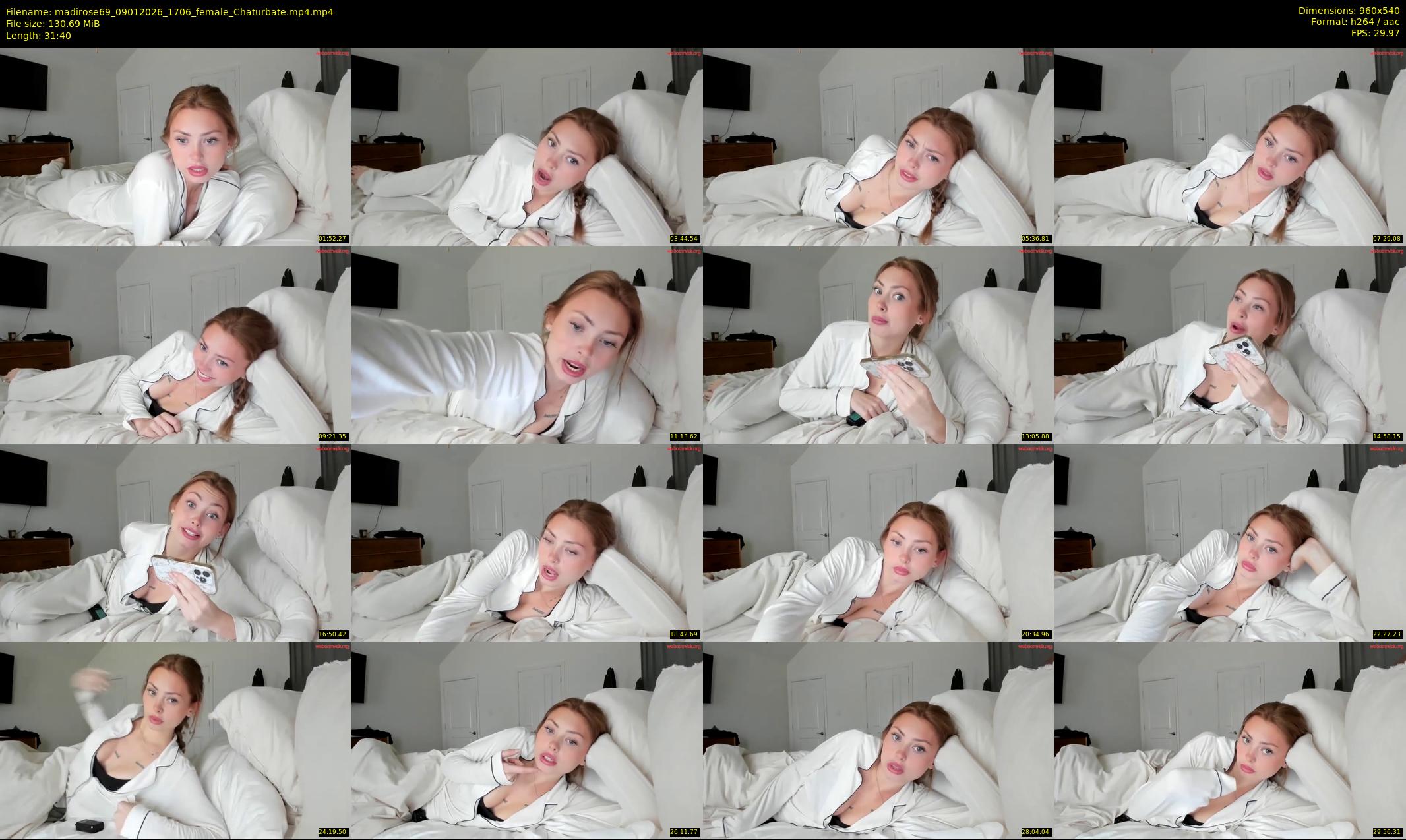 madirose69 — 32 minute Chaturbate female cam show recording, 480p, Jan 9, 2026