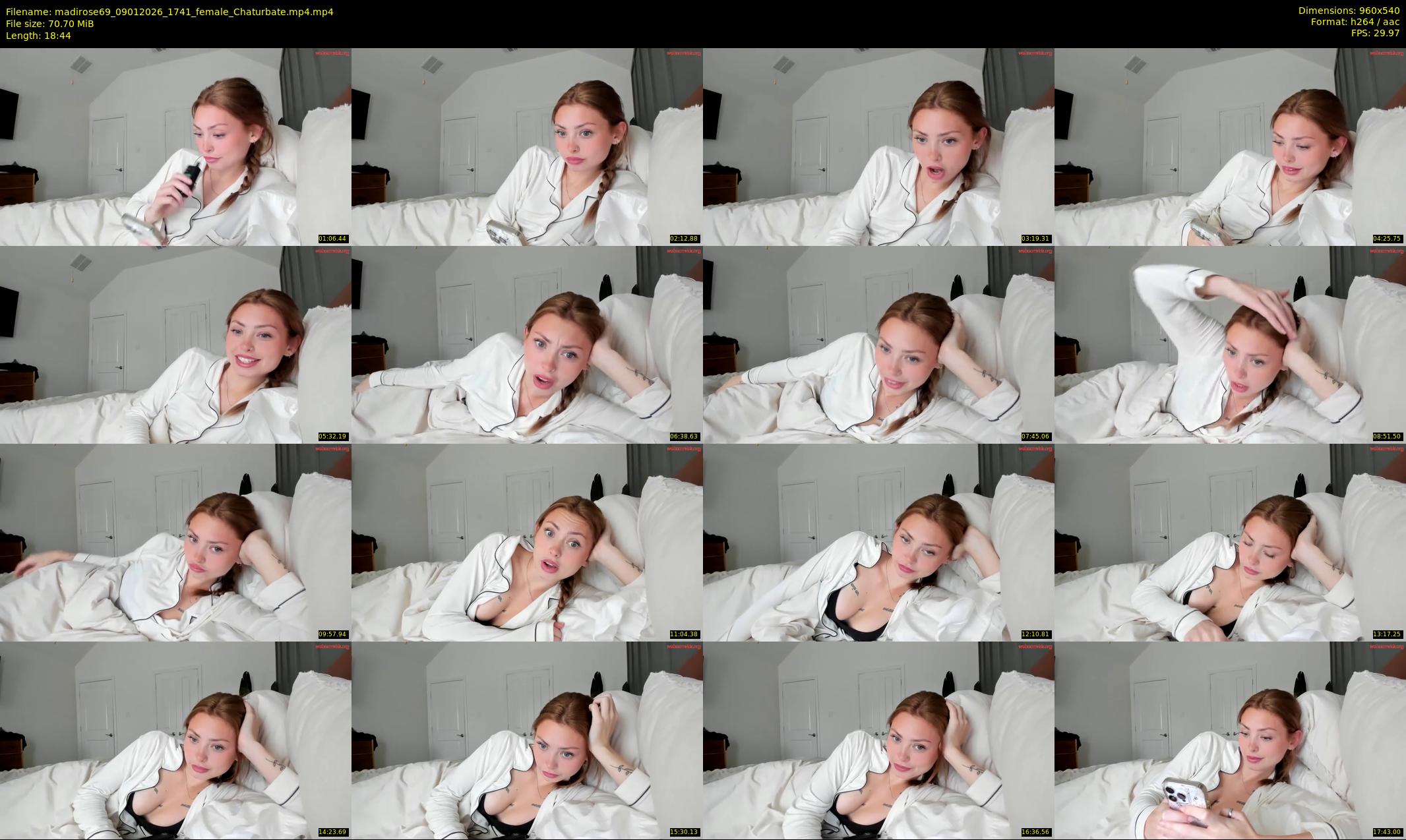 madirose69 — 19 minute Chaturbate female cam show recording, 480p, Jan 9, 2026