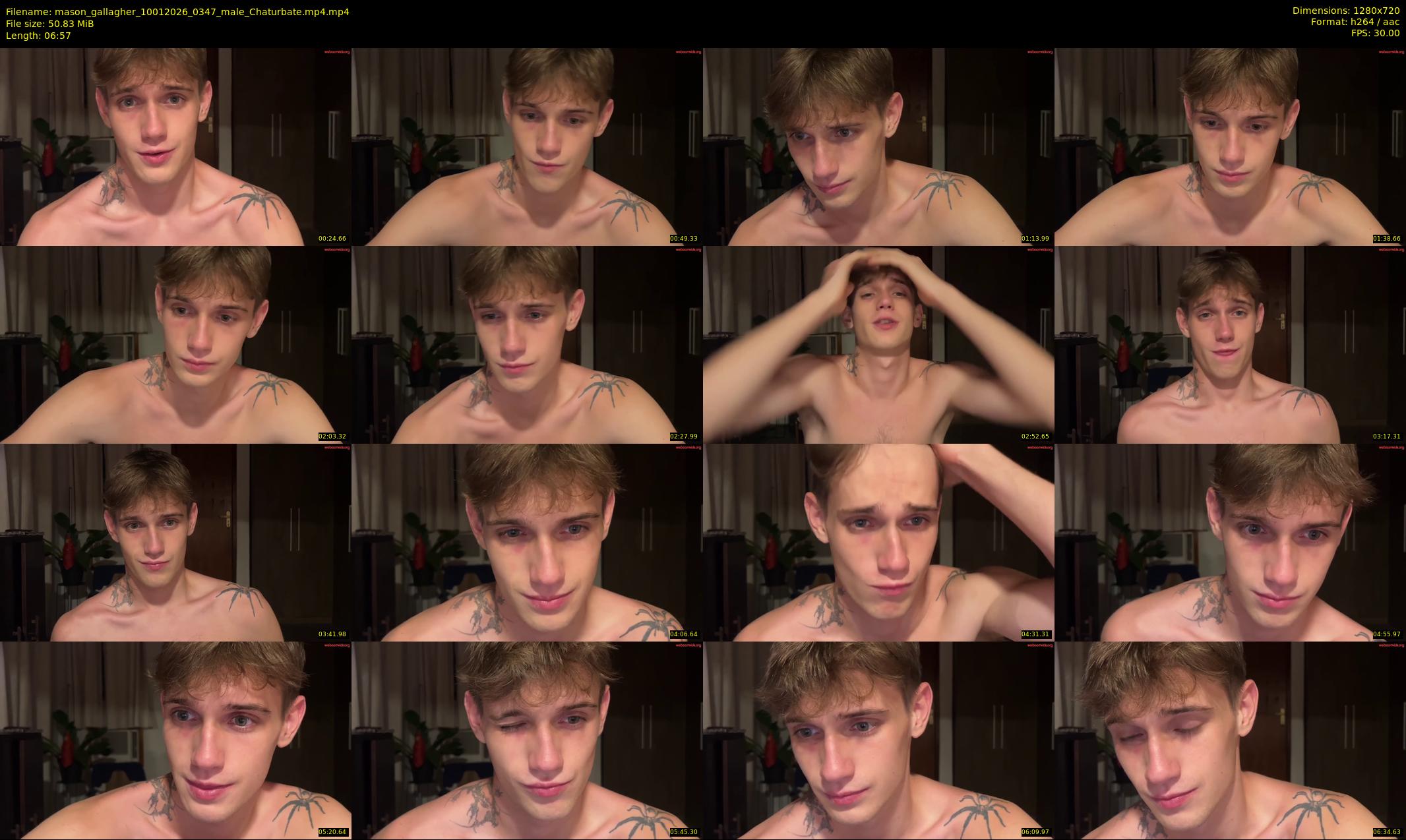 mason_gallagher — 7 minute Chaturbate male cam show recording, 720p, Jan 10, 2026