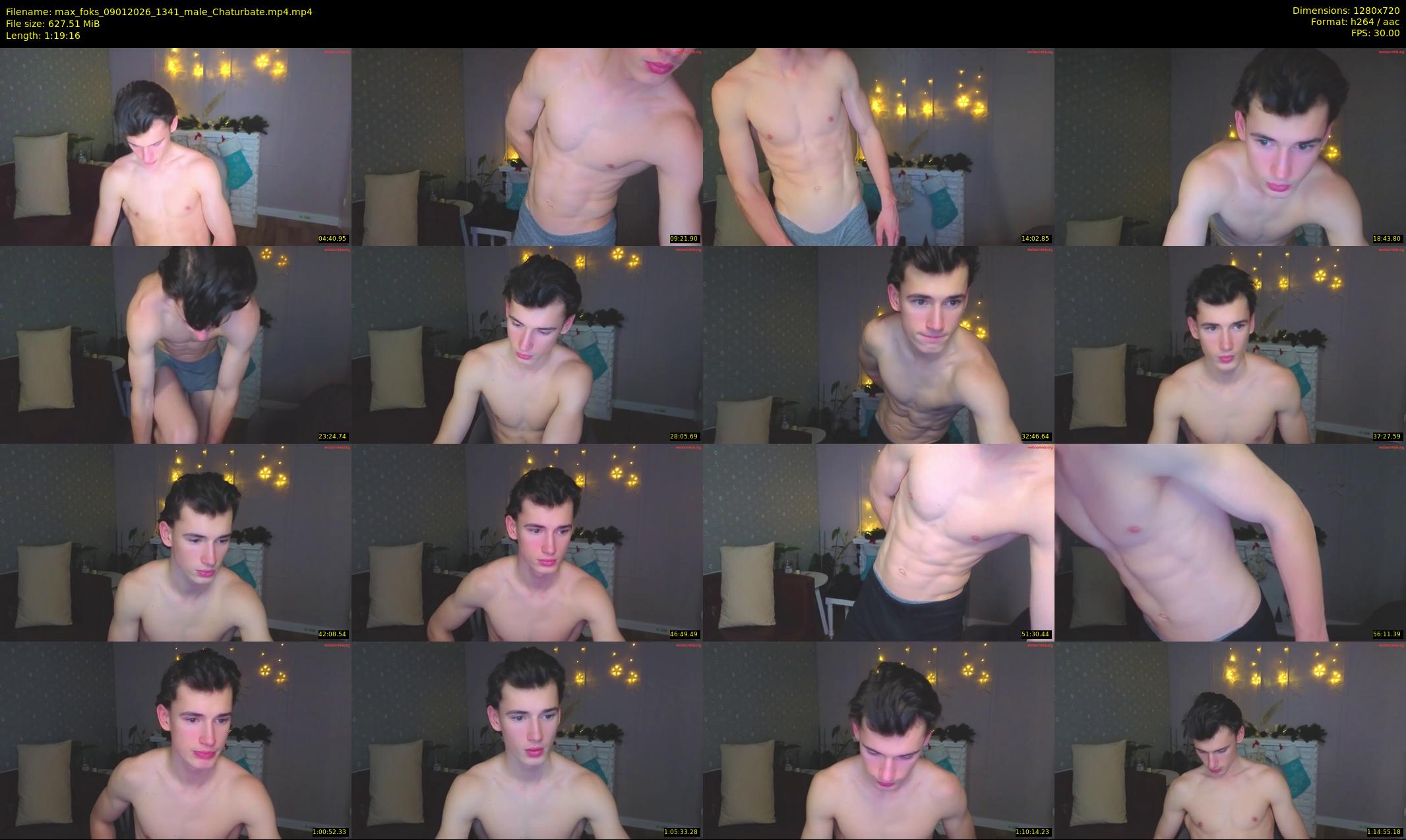 max_foks — 80 minute Chaturbate male cam show recording, 720p, Jan 9, 2026