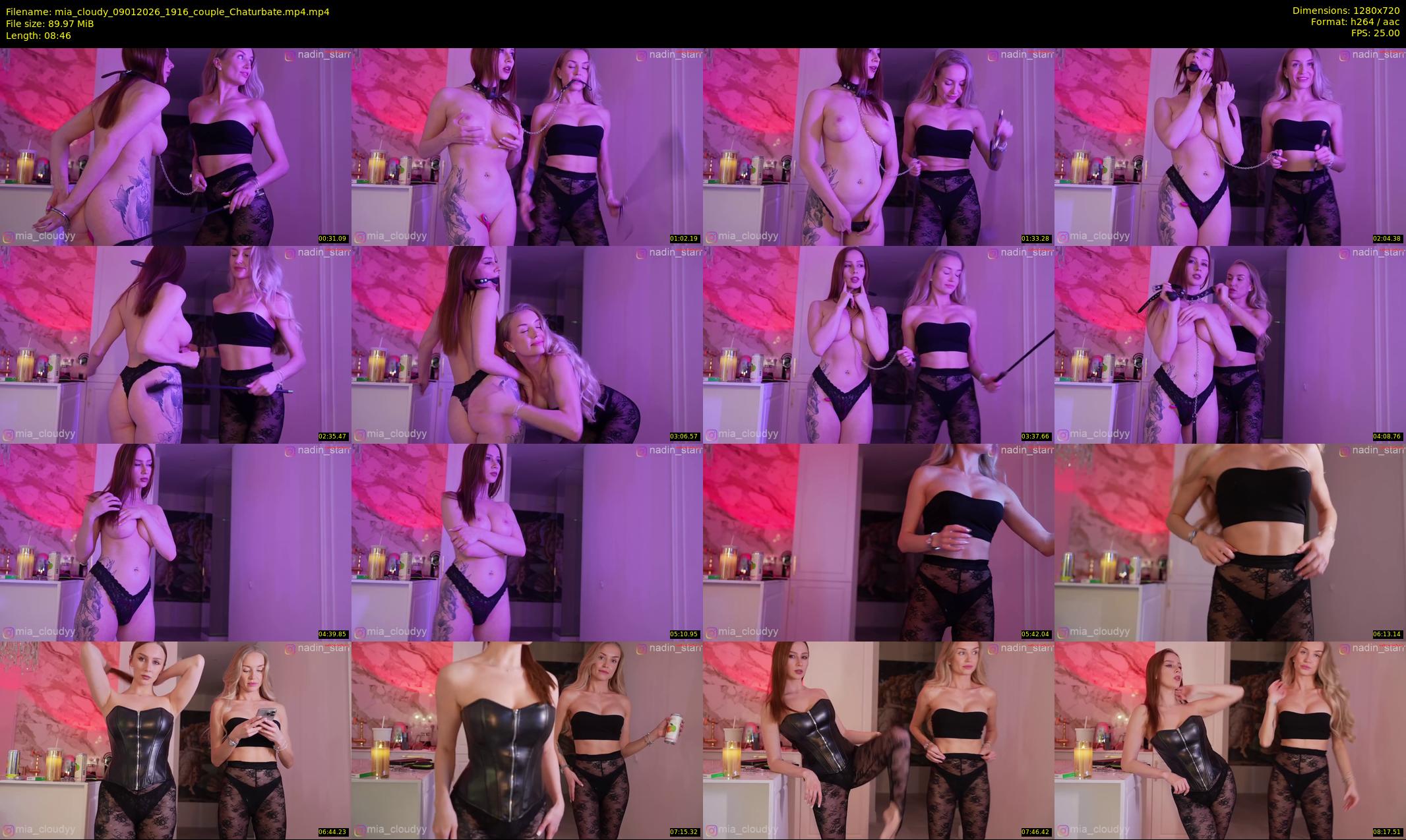 mia_cloudy — 9 minute Chaturbate female cam show recording, 720p, Jan 9, 2026