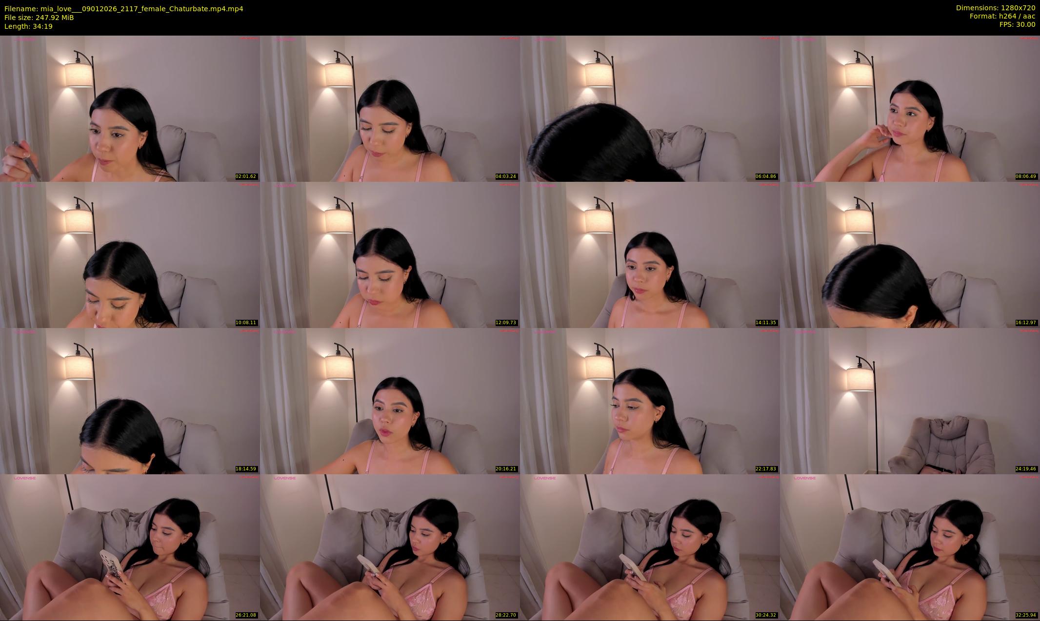 mia_love__ — 35 minute Chaturbate female cam show recording, 720p, Jan 9, 2026