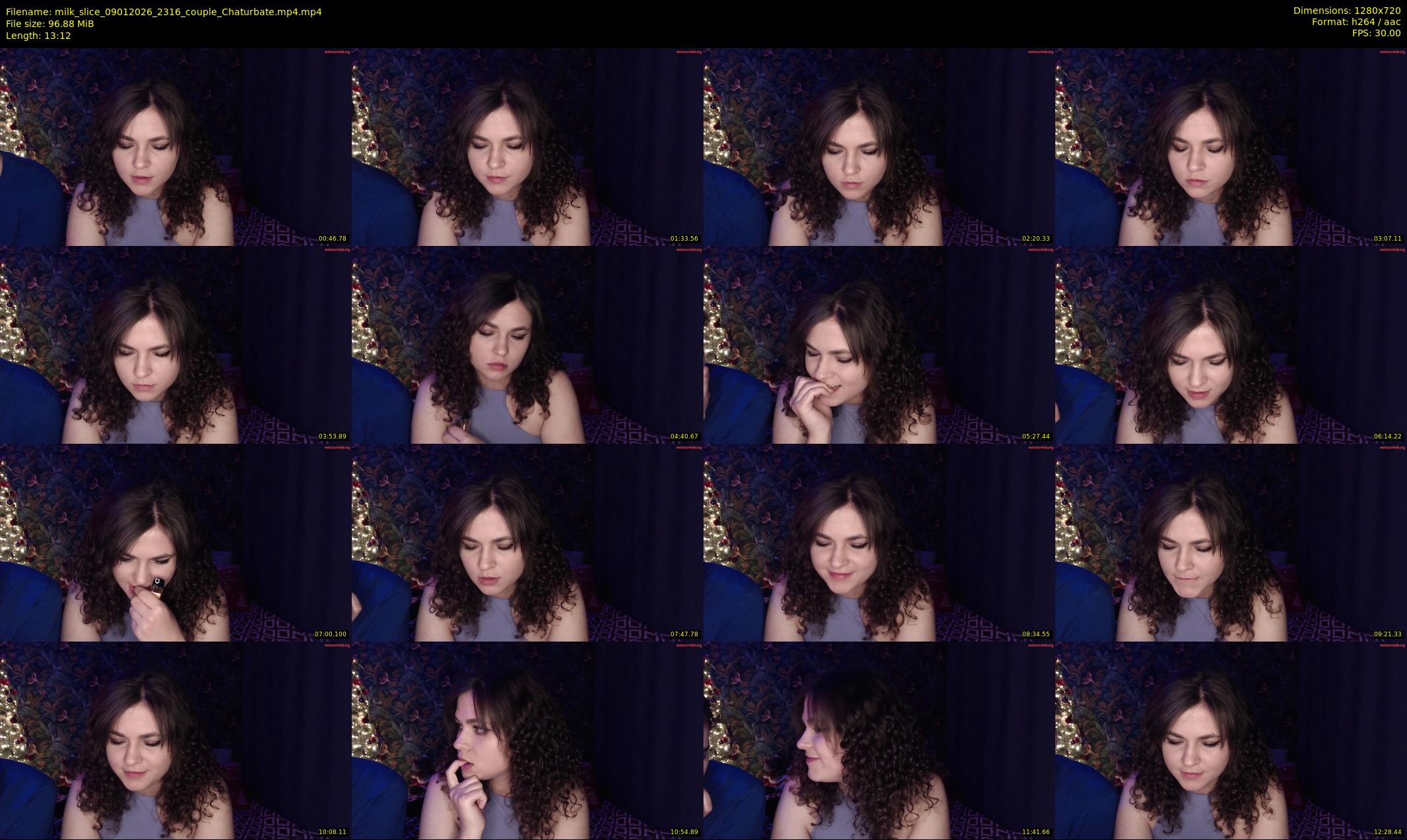 milk_slice — 14 minute Chaturbate couple cam show recording, 720p, Jan 9, 2026