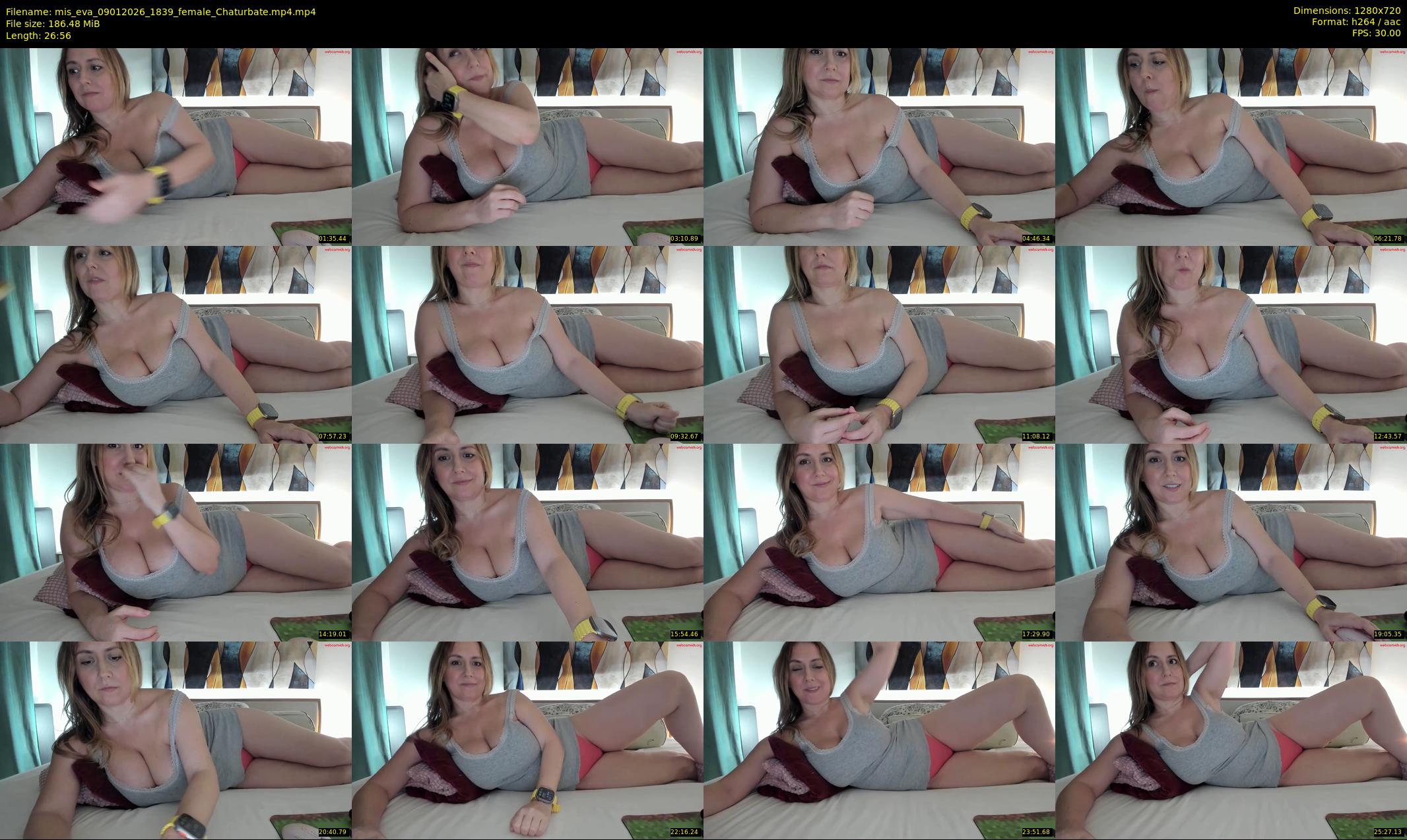 mis_eva — 27 minute Chaturbate female cam show recording, 720p, Jan 9, 2026