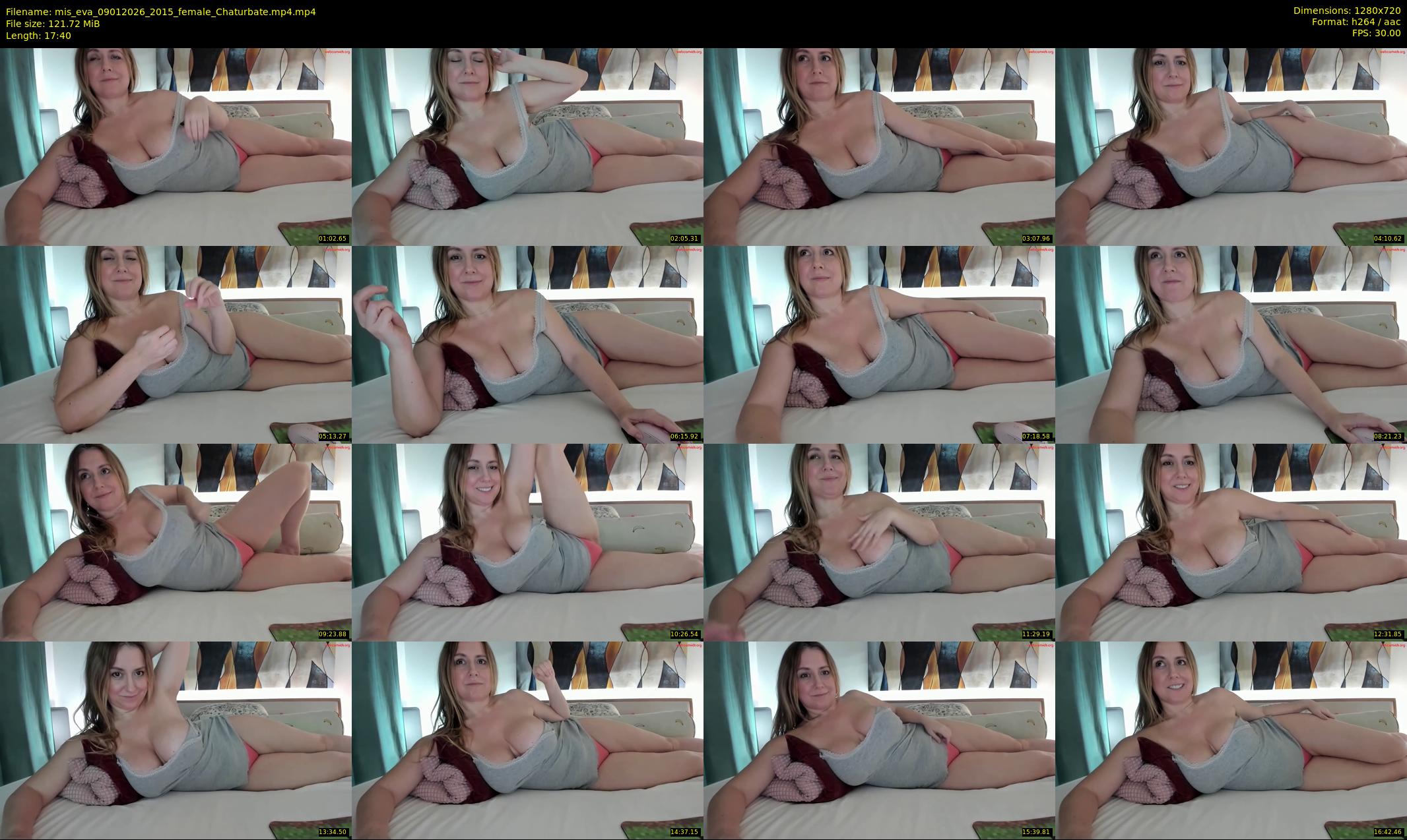 mis_eva — 18 minute Chaturbate female cam show recording, 720p, Jan 9, 2026