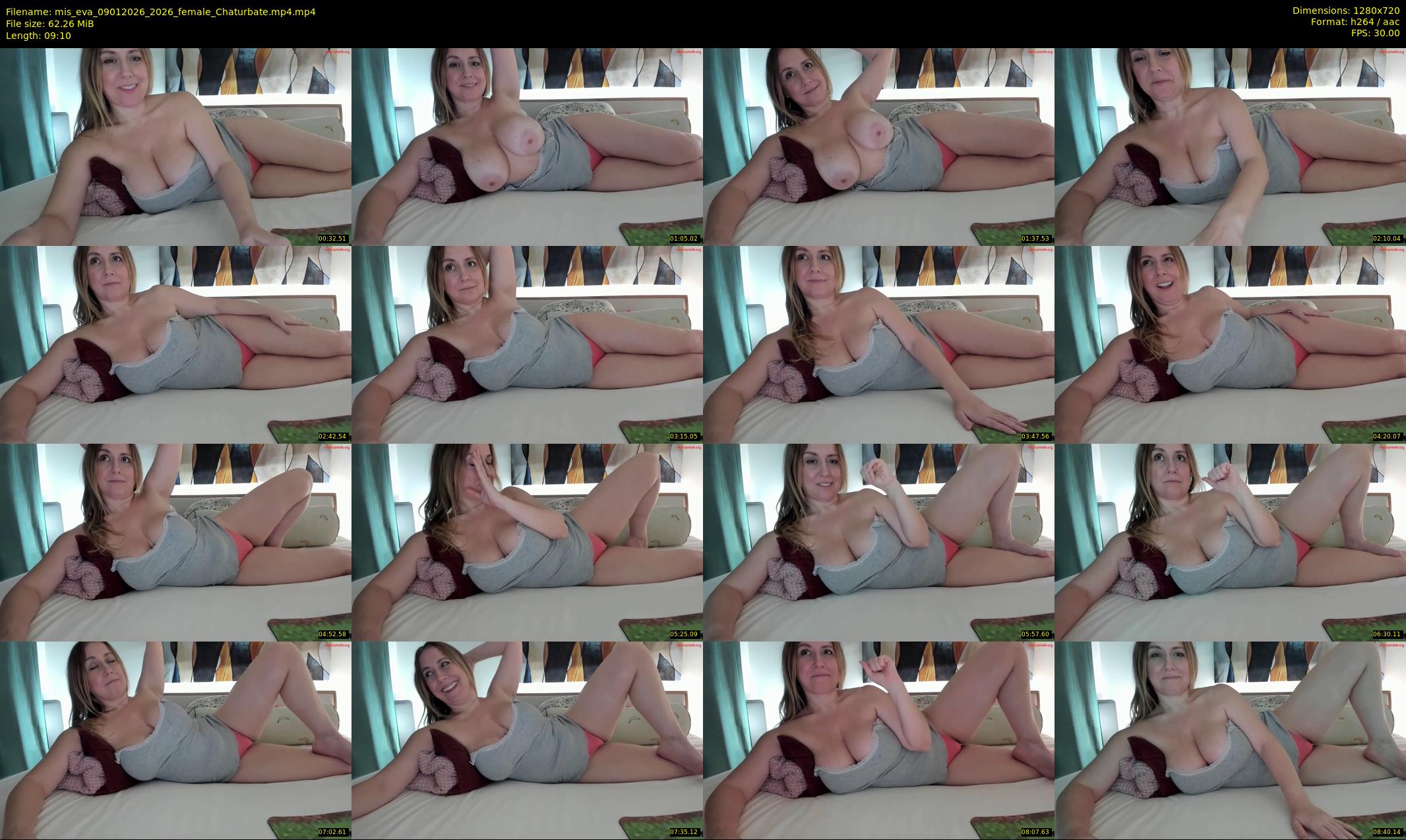 mis_eva — 10 minute Chaturbate female cam show recording, 720p, Jan 9, 2026