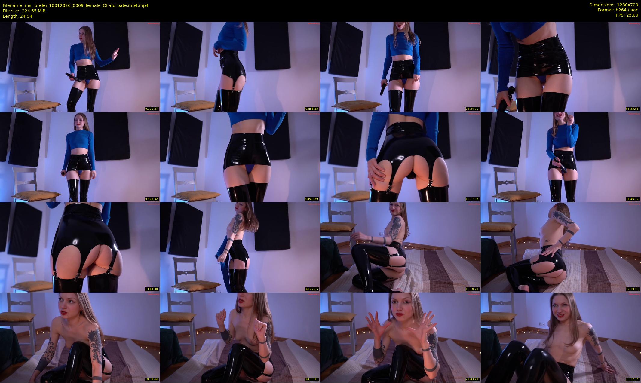 ms_lorelei — 25 minute Chaturbate female cam show recording, 720p, Jan 10, 2026
