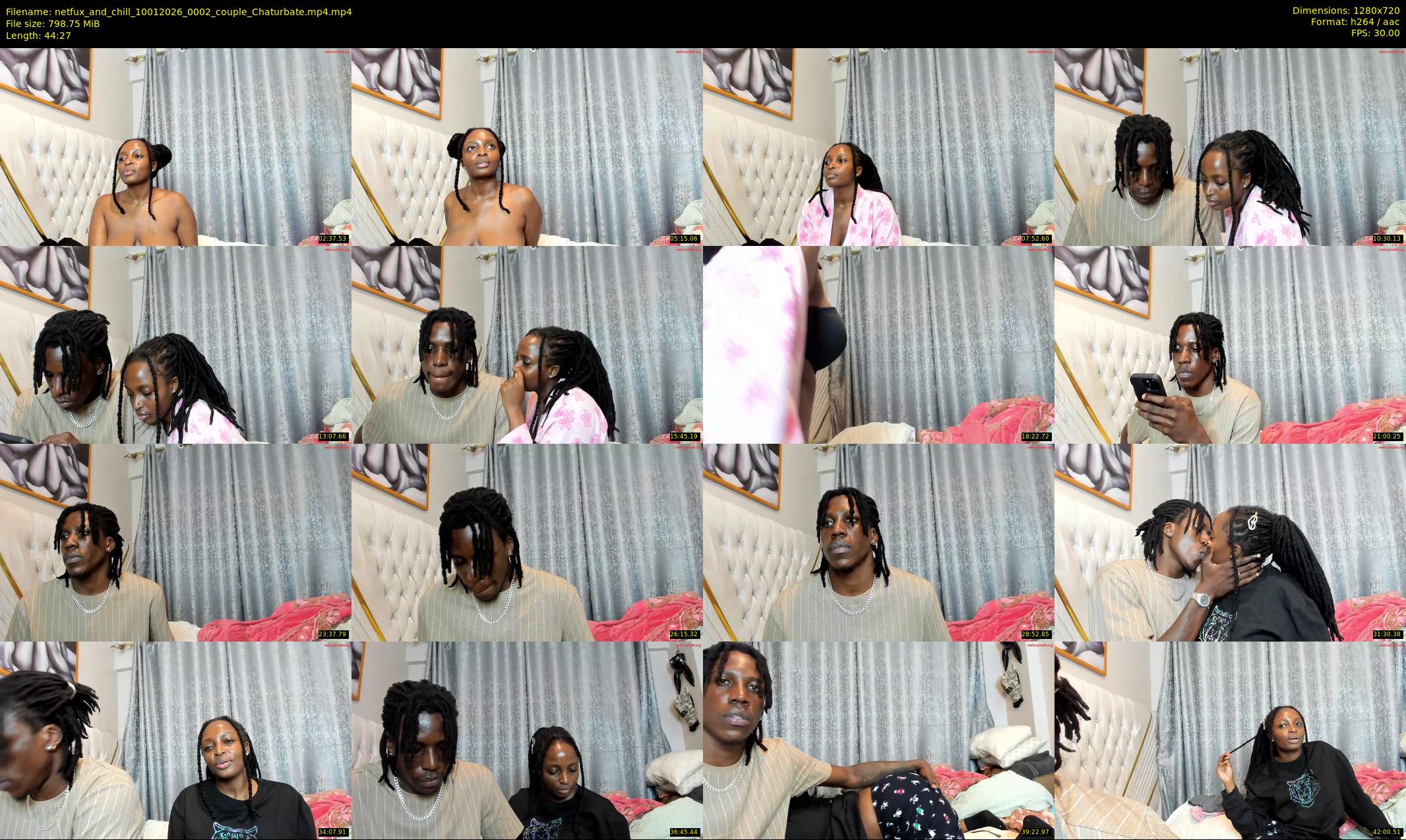 netfux_and_chill — 45 minute Chaturbate couple cam show recording, 720p, Jan 10, 2026