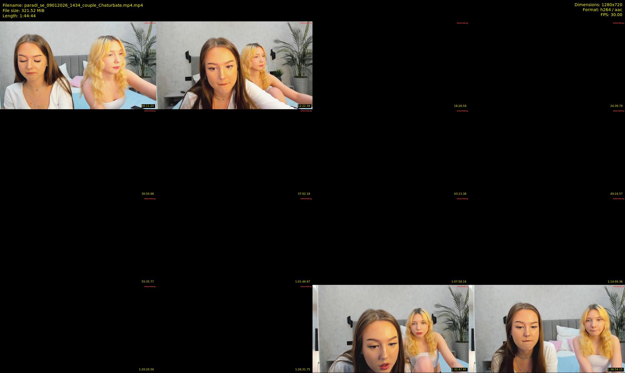 paradi_se — 105 minute Chaturbate female cam show recording, 720p, Jan 9, 2026