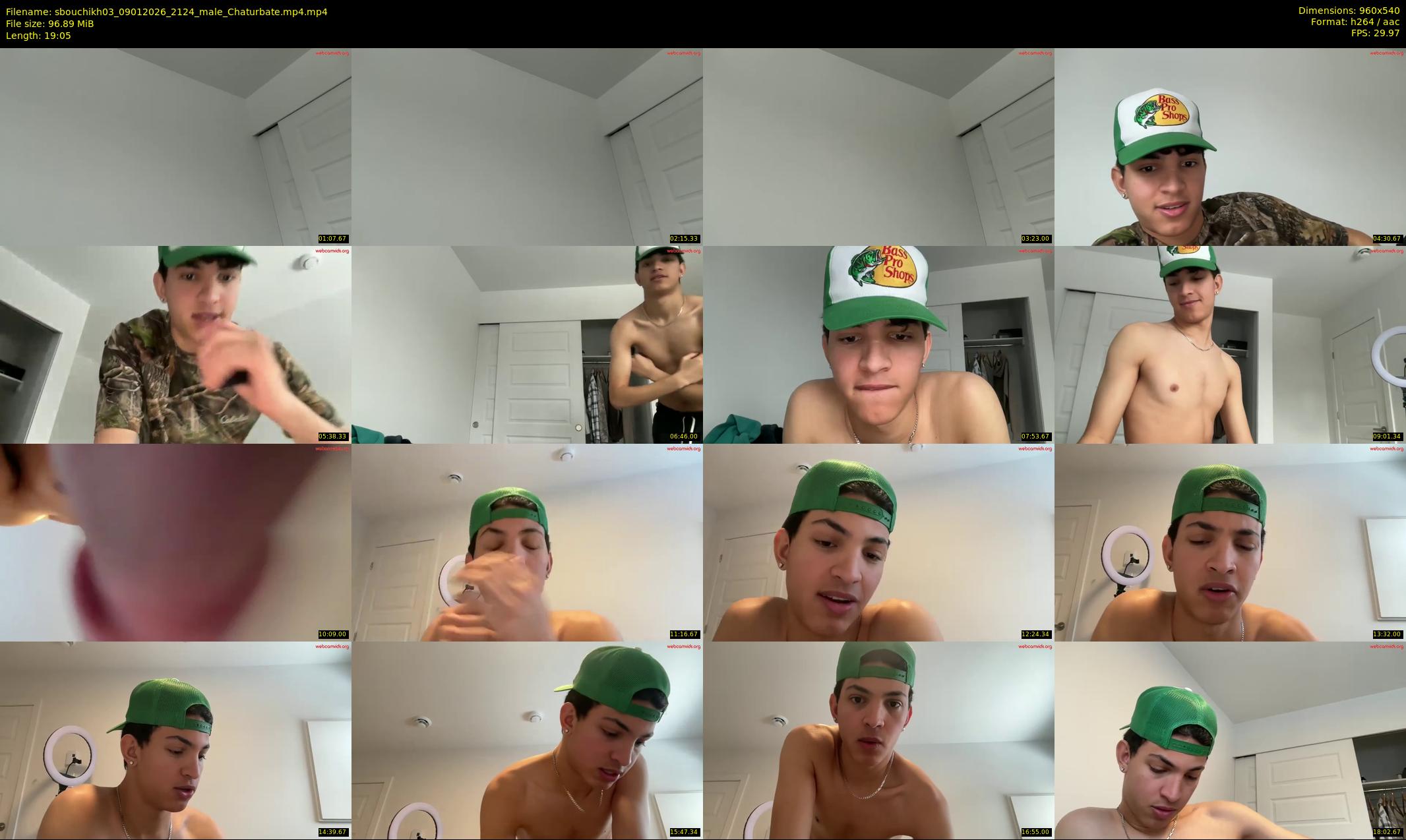 sbouchikh03 — 20 minute Chaturbate male cam show recording, 480p, Jan 9, 2026