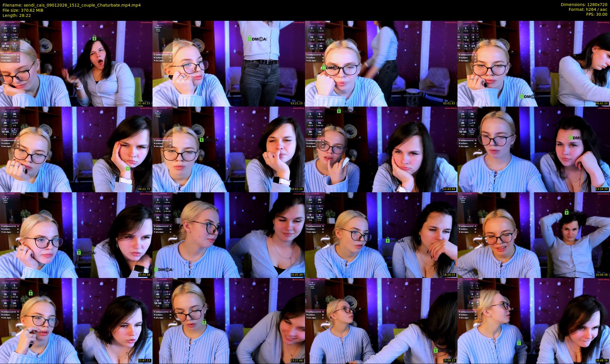 sendi_cais — 29 minute Chaturbate female cam show recording, 720p, Jan 9, 2026