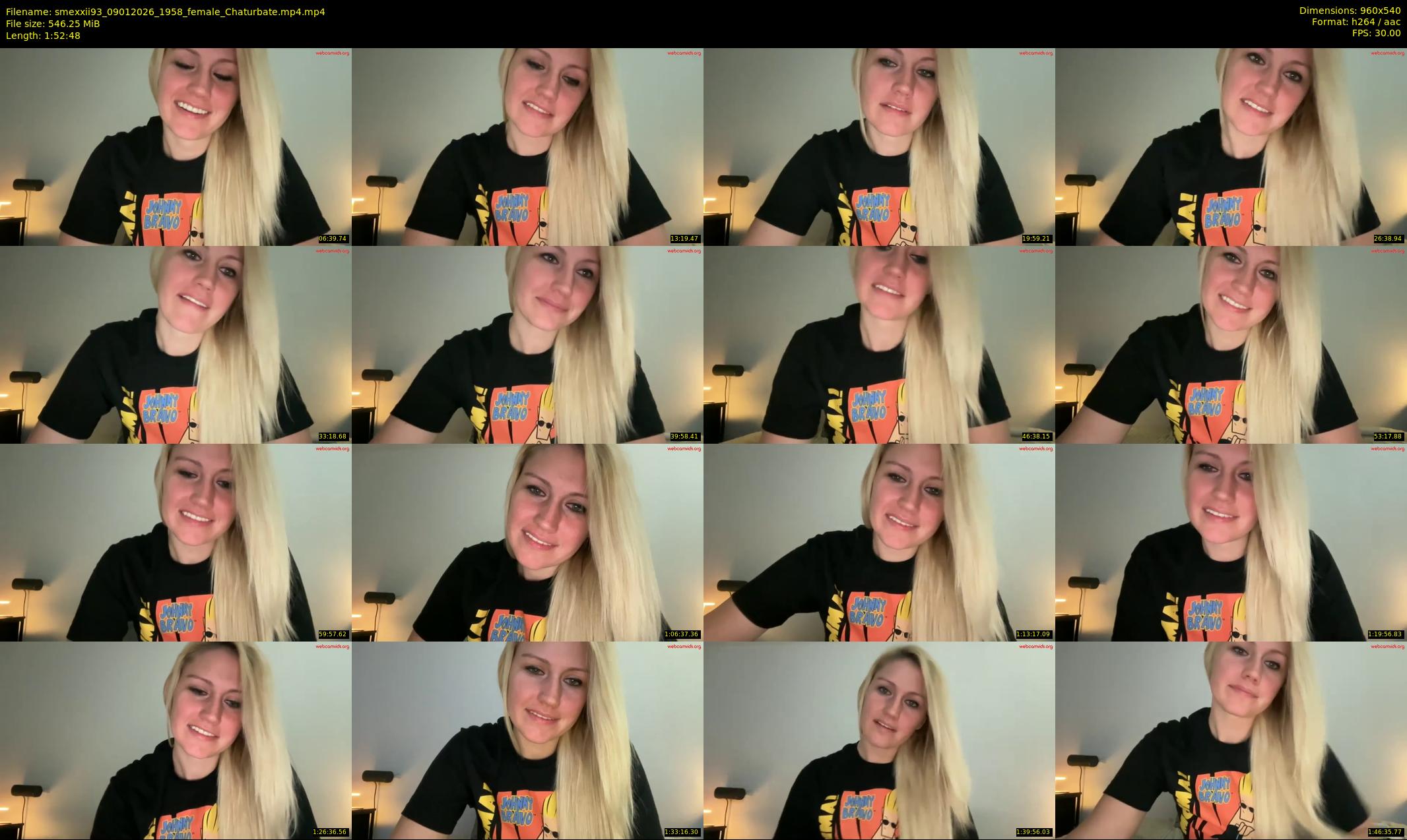 smexxii93 — 113 minute Chaturbate female cam show recording, 480p, Jan 9, 2026