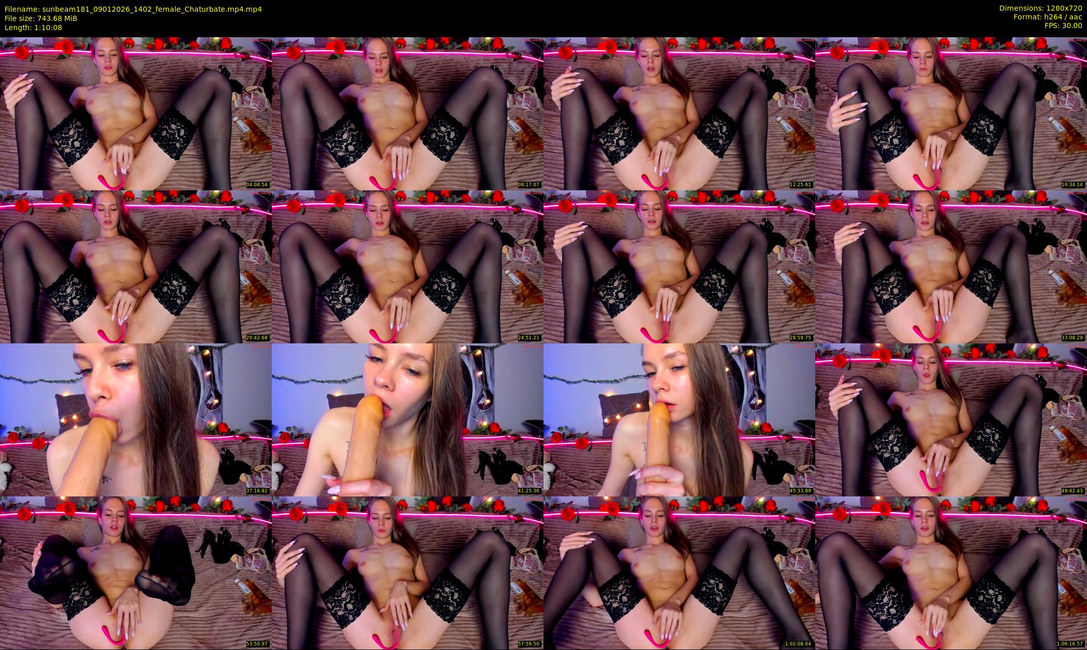 sunbeam181 — 71 minute Chaturbate female cam show recording, 720p, Jan 9, 2026