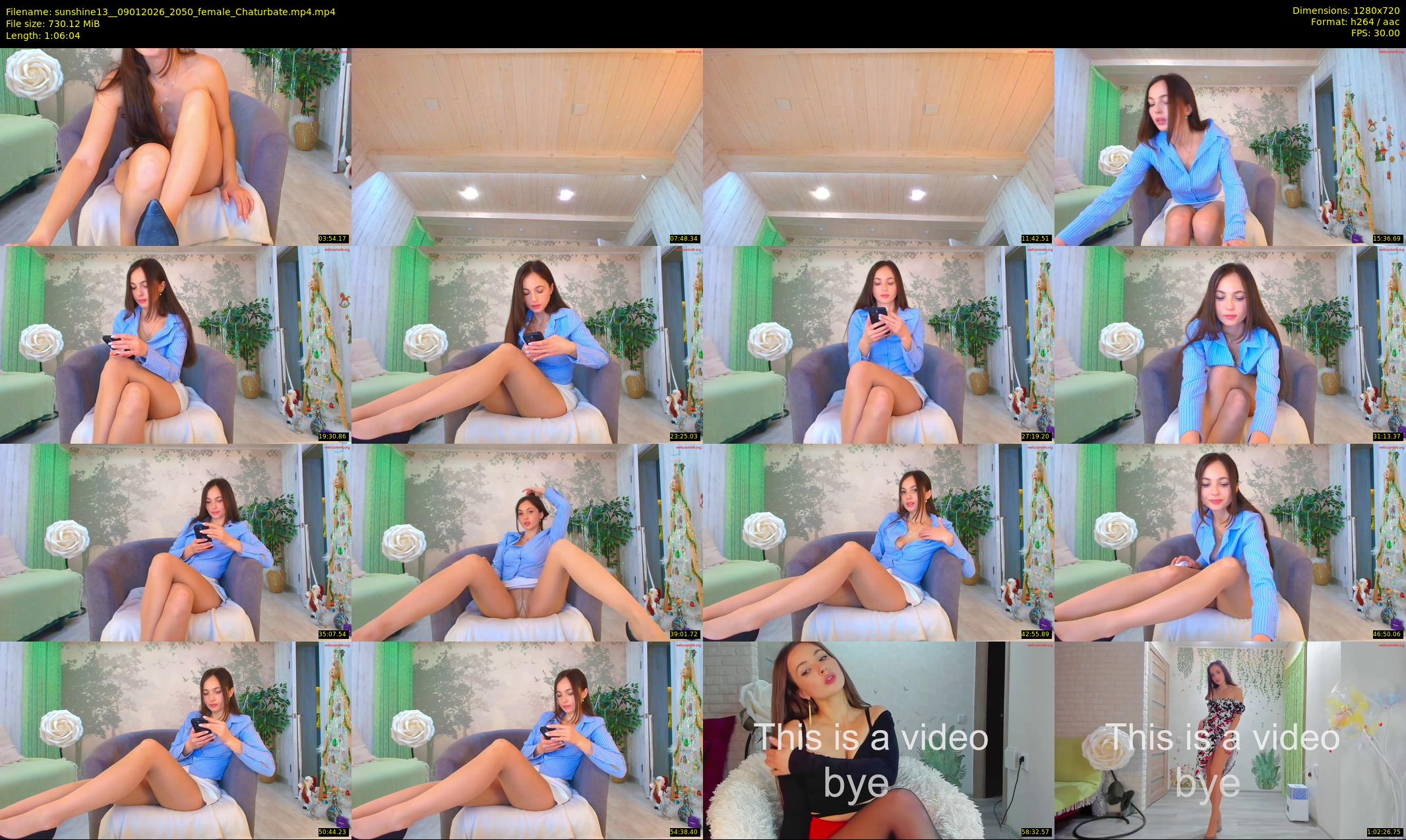 sunshine13_ — 67 minute Chaturbate female cam show recording, 720p, Jan 9, 2026
