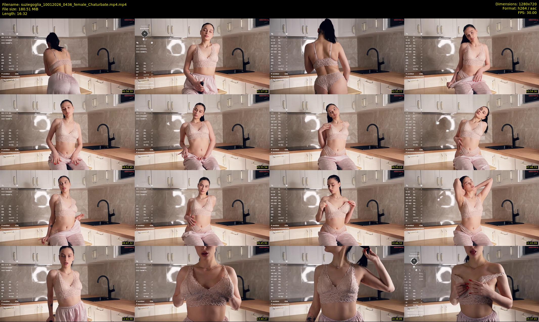 suziegoglia — 17 minute Chaturbate female cam show recording, 720p, Jan 10, 2026