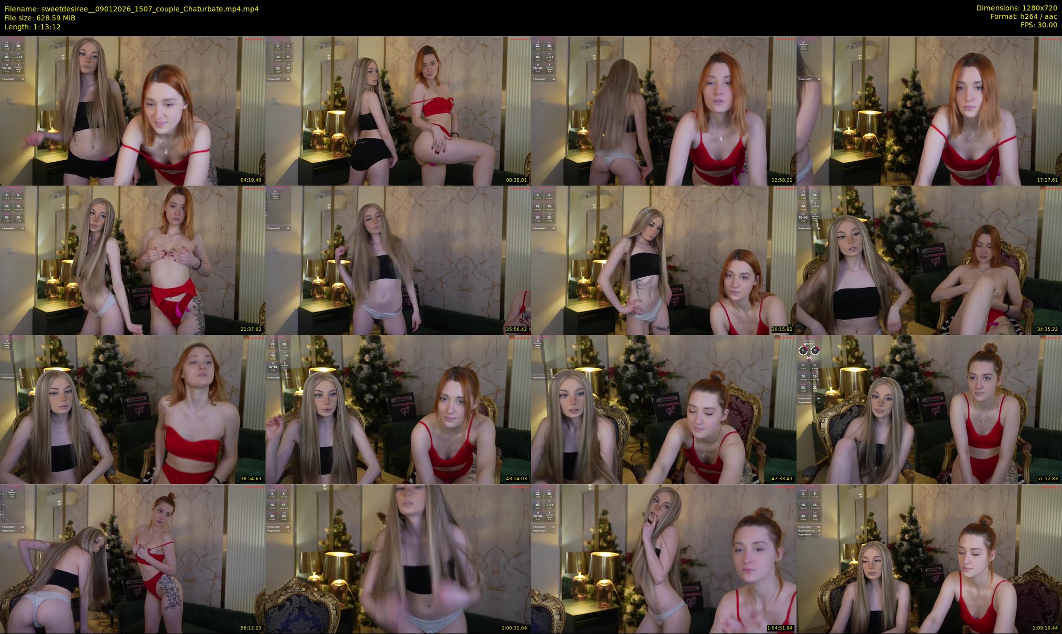 sweetdesiree_ — 74 minute Chaturbate couple cam show recording, 720p, Jan 9, 2026