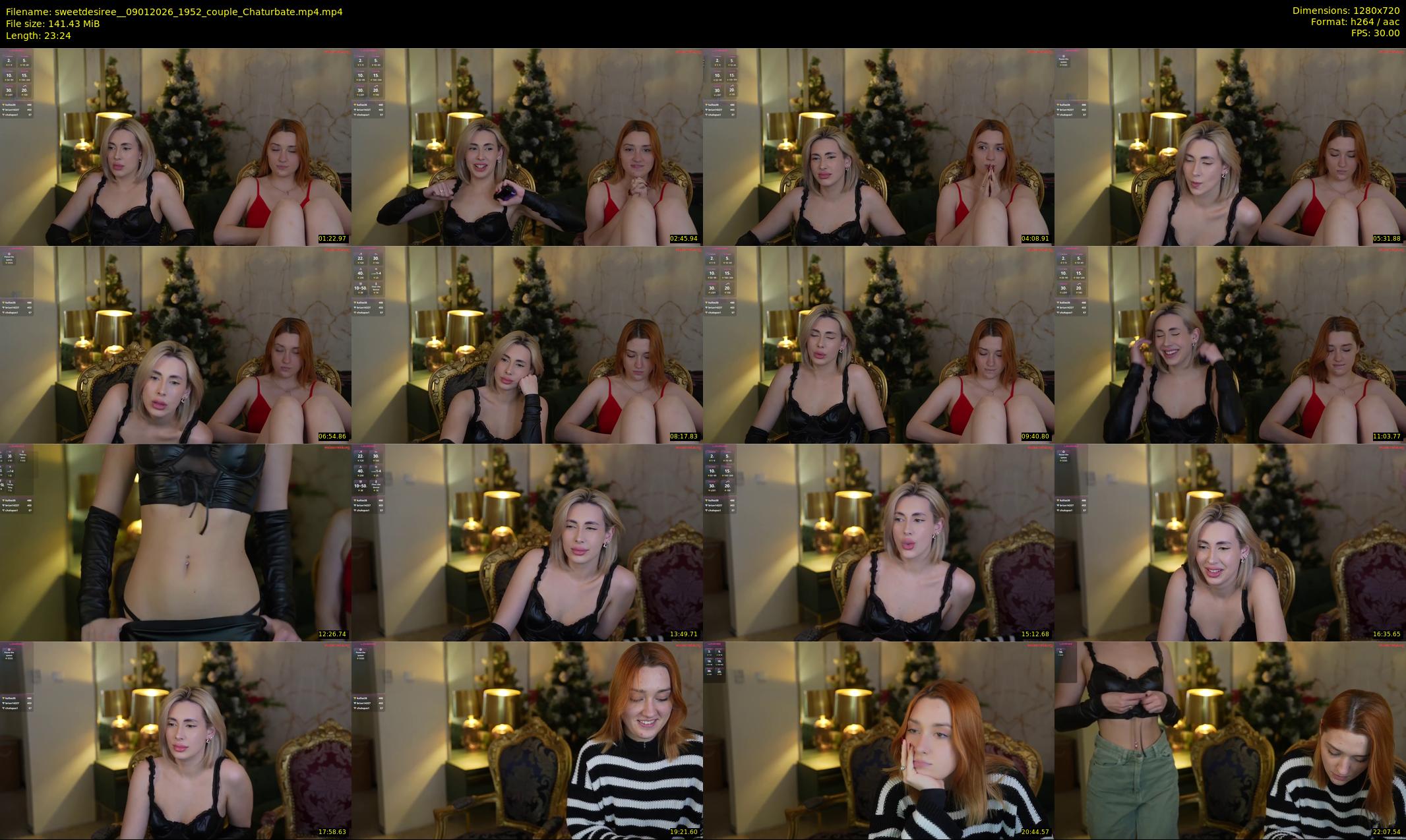 sweetdesiree_ — 24 minute Chaturbate couple cam show recording, 720p, Jan 9, 2026