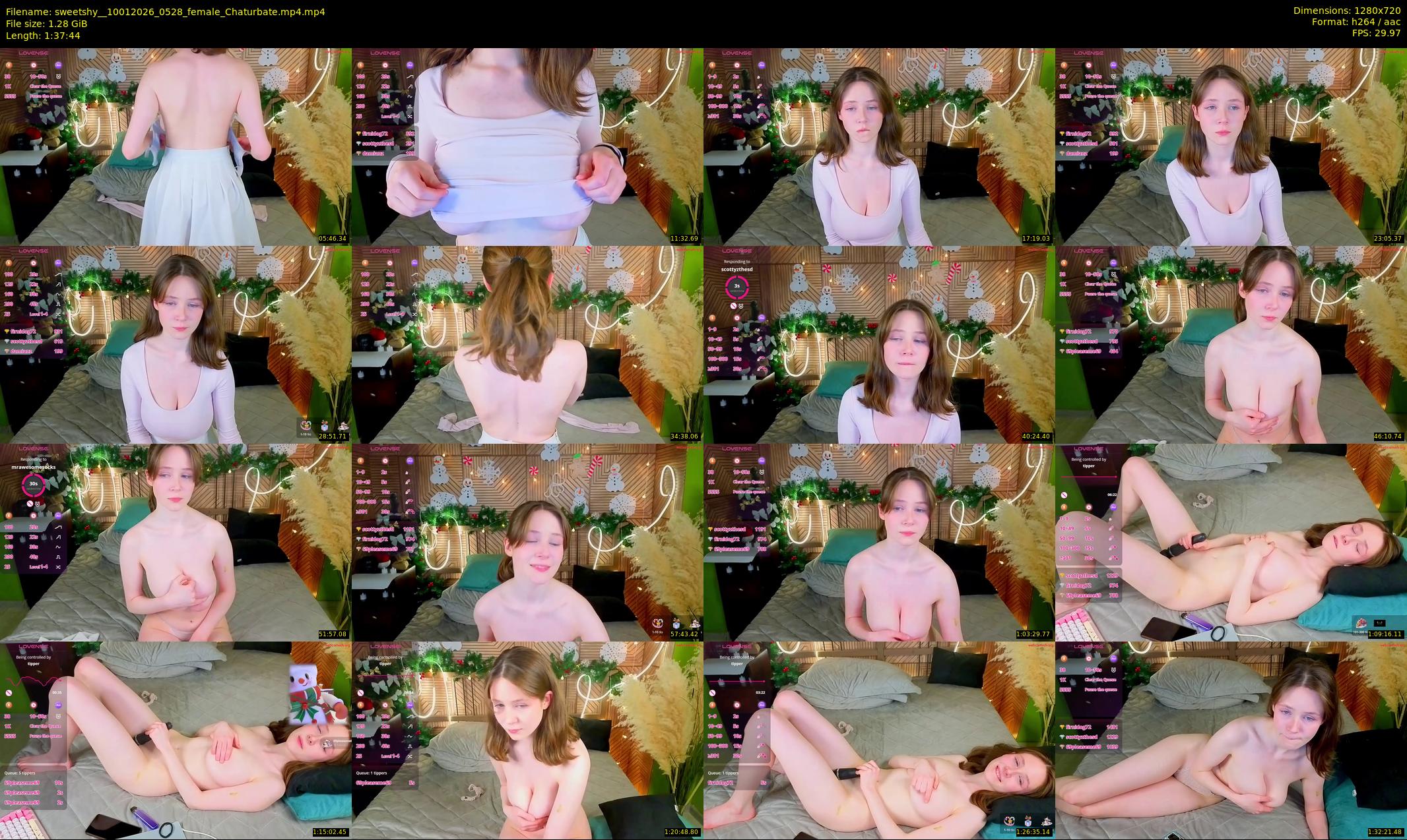 sweetshy_ — 98 minute Chaturbate female cam show recording, 720p, Jan 10, 2026
