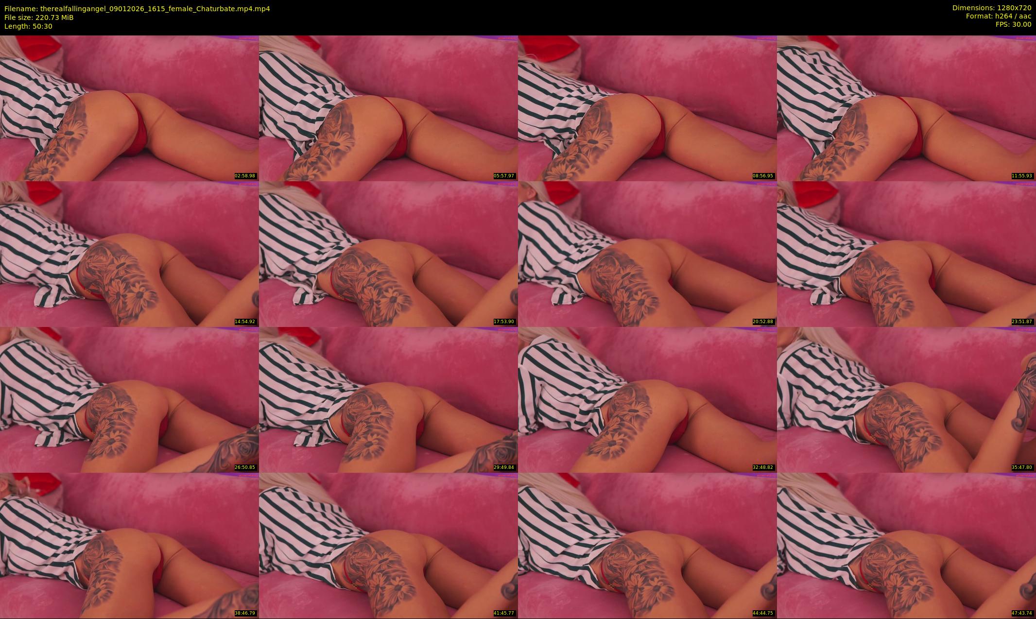 therealfallingangel — 51 minute Chaturbate female cam show recording, 720p, Jan 9, 2026