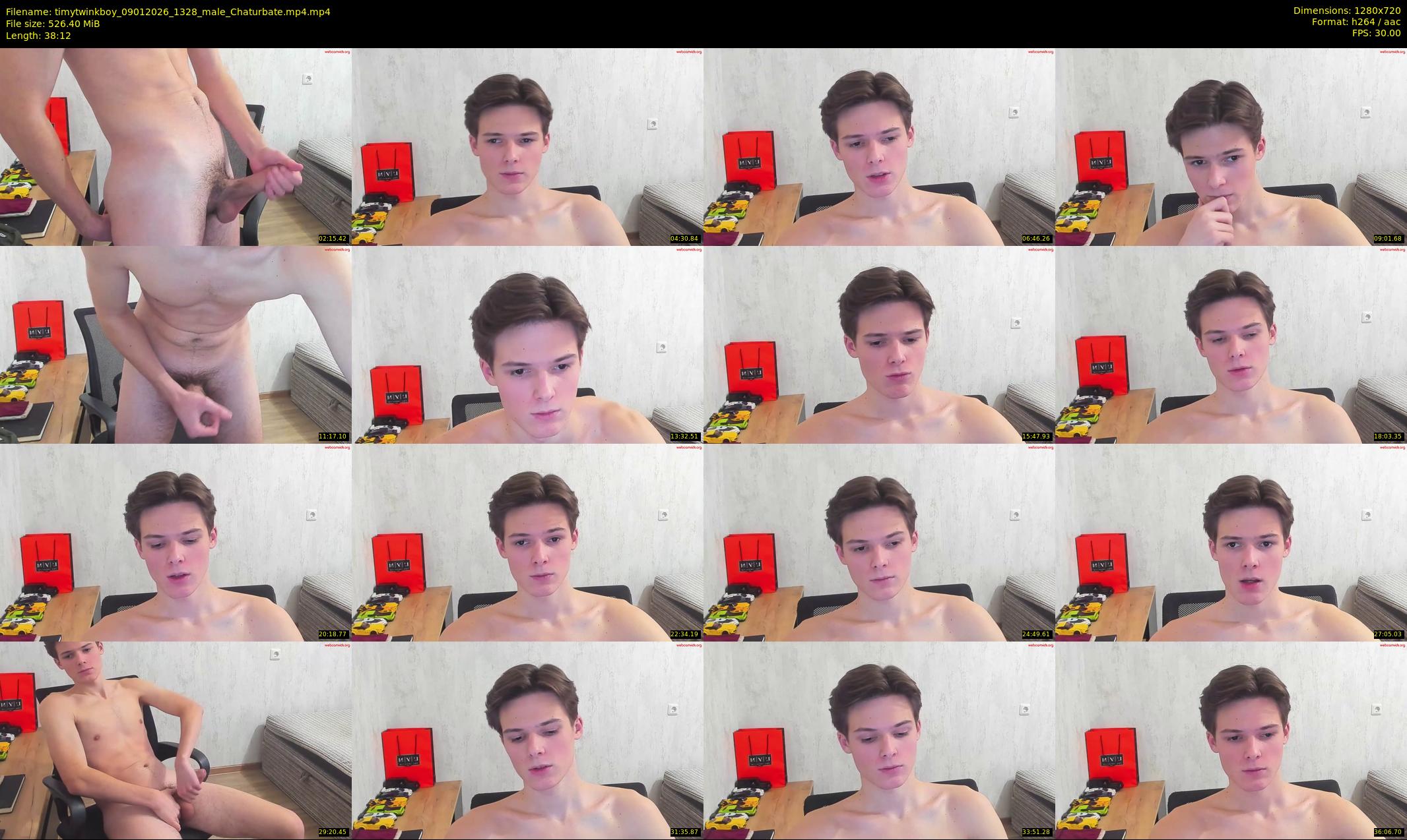 timytwinkboy — 39 minute Chaturbate male cam show recording, 720p, Jan 9, 2026