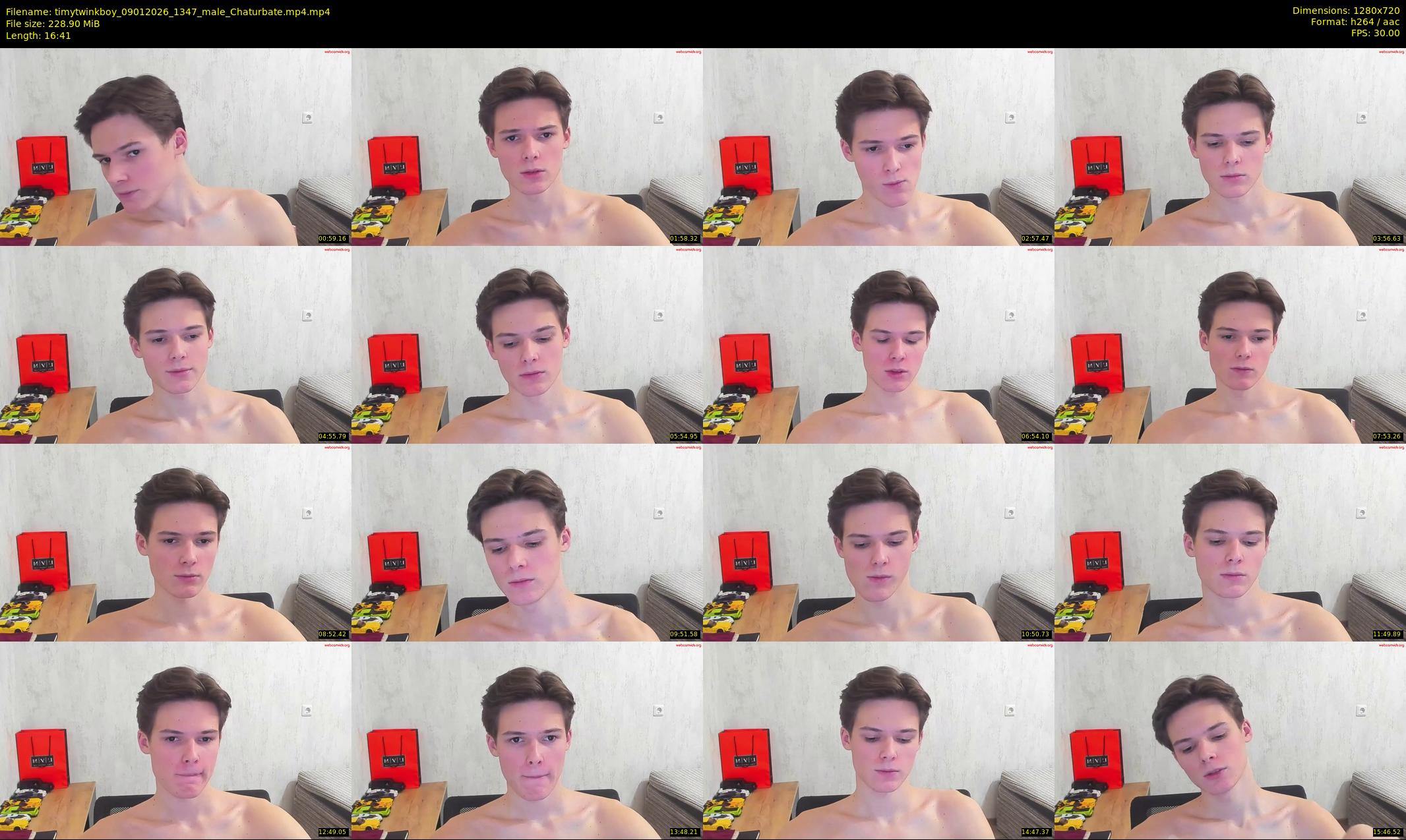 timytwinkboy — 17 minute Chaturbate male cam show recording, 720p, Jan 9, 2026
