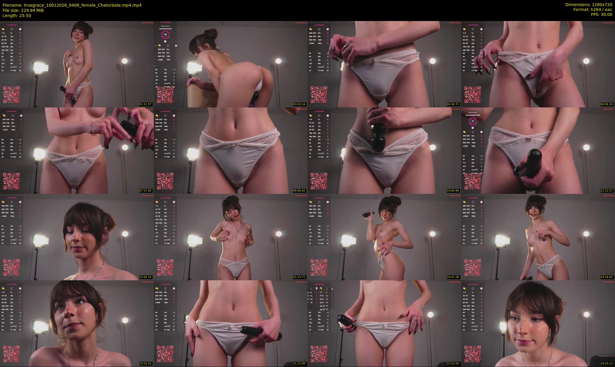 truegrace — 26 minute Chaturbate female cam show recording, 720p, Jan 10, 2026